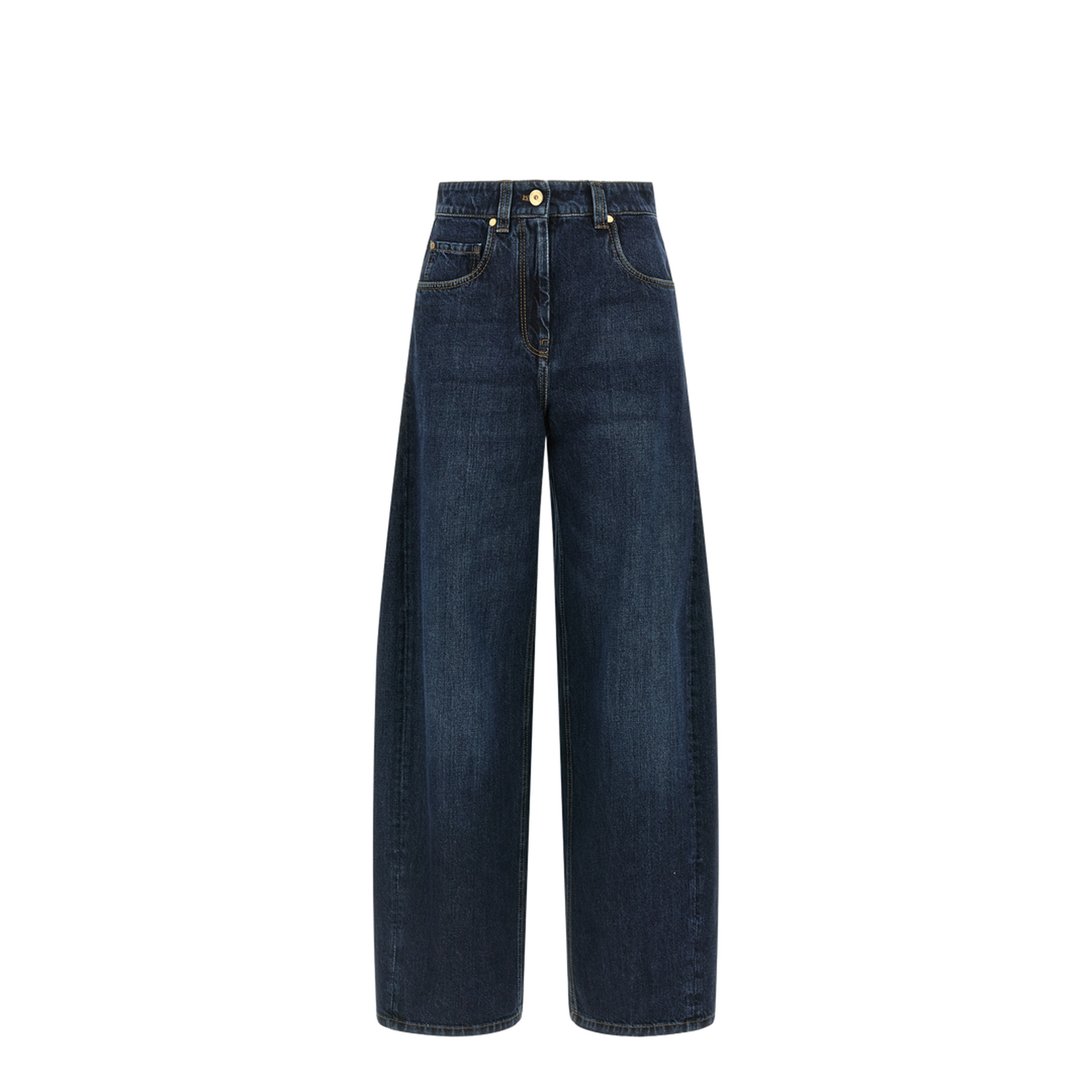 Wide Barrel Full Length Jeans
