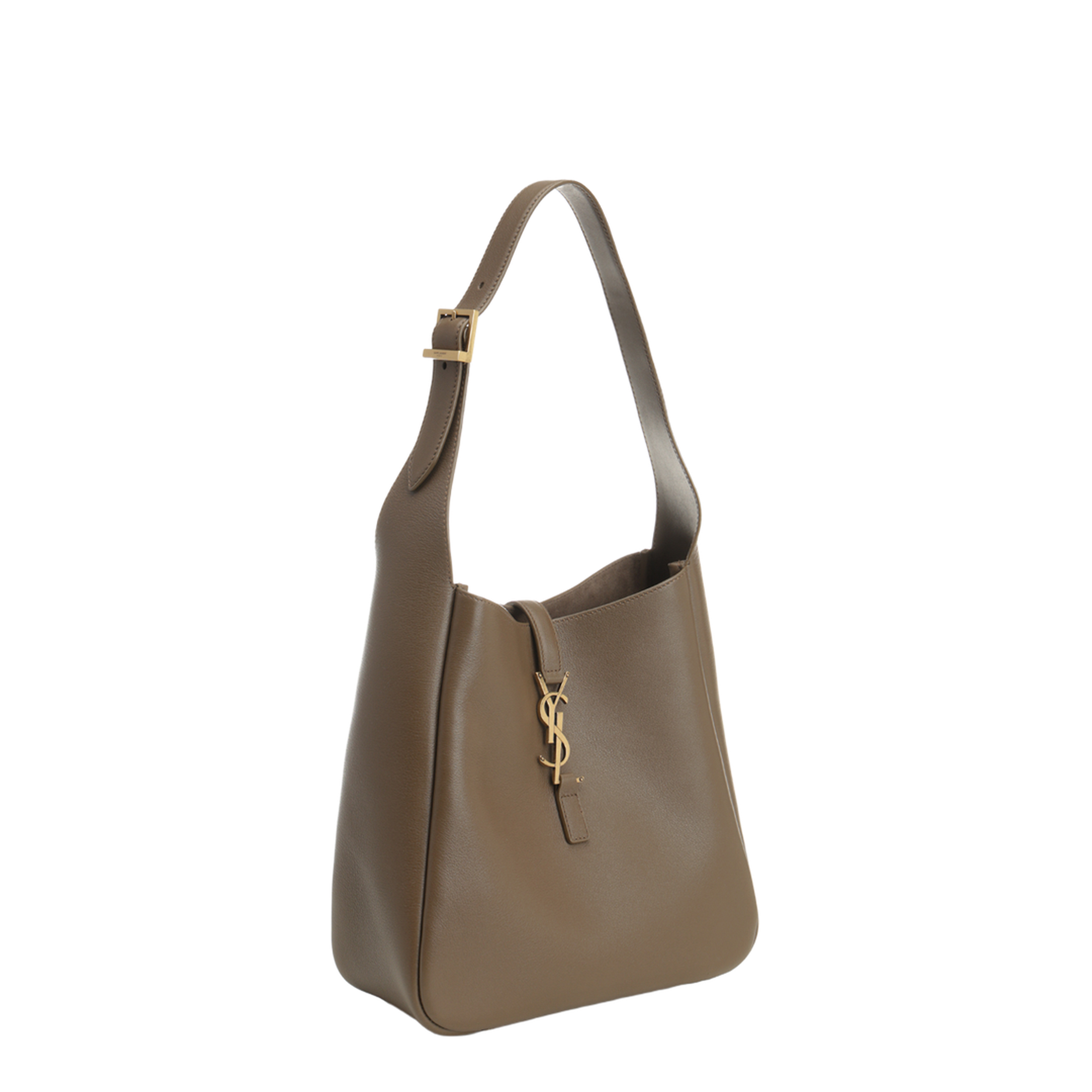 Le 5 à 7 Small Leather Shoulder Bags - Brown