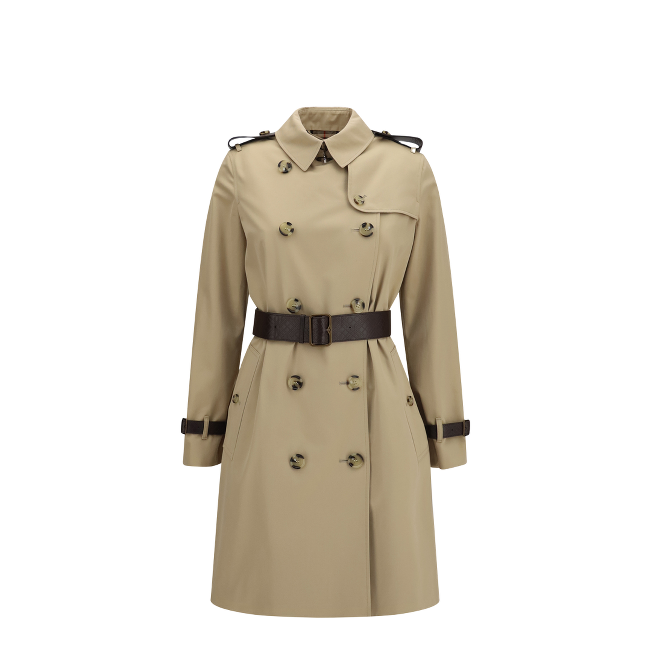 MAYFEYR - Burberry - Kensington Midi Leather Trench - 8129500