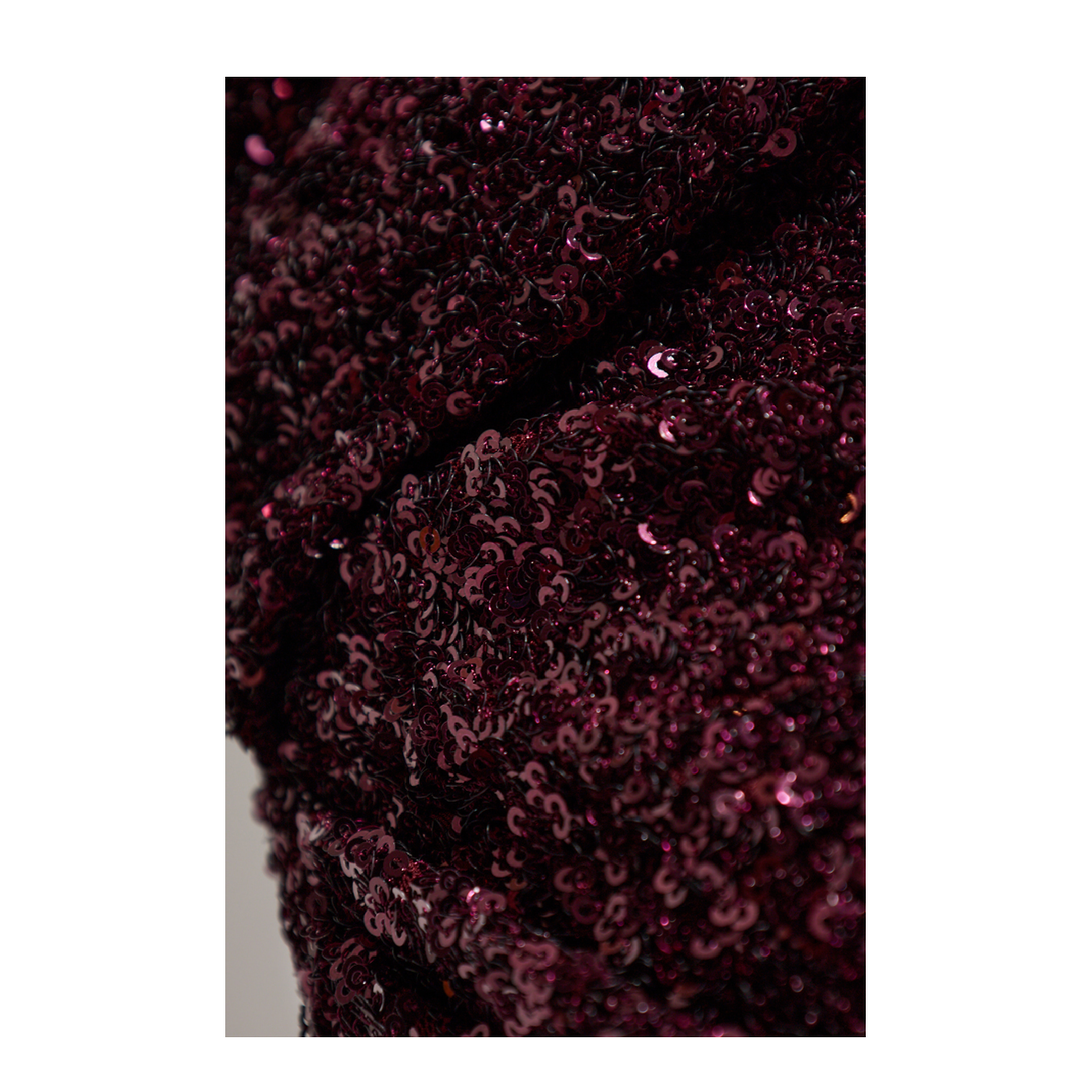 Long Sleeveless Sequin Dress