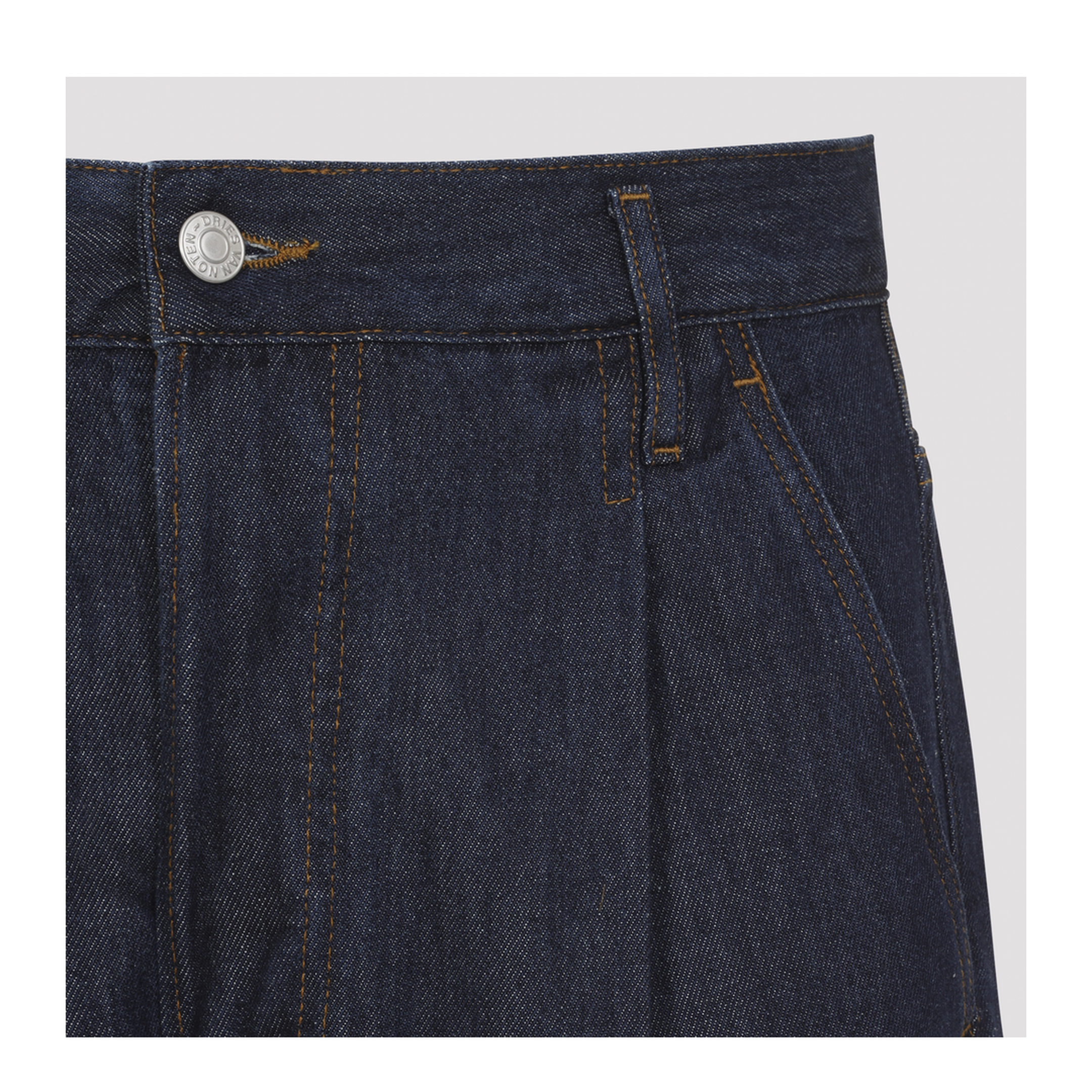 MAYFEYR - Dries Van Noten - Indigo Penning Jeans - 2620209364401507