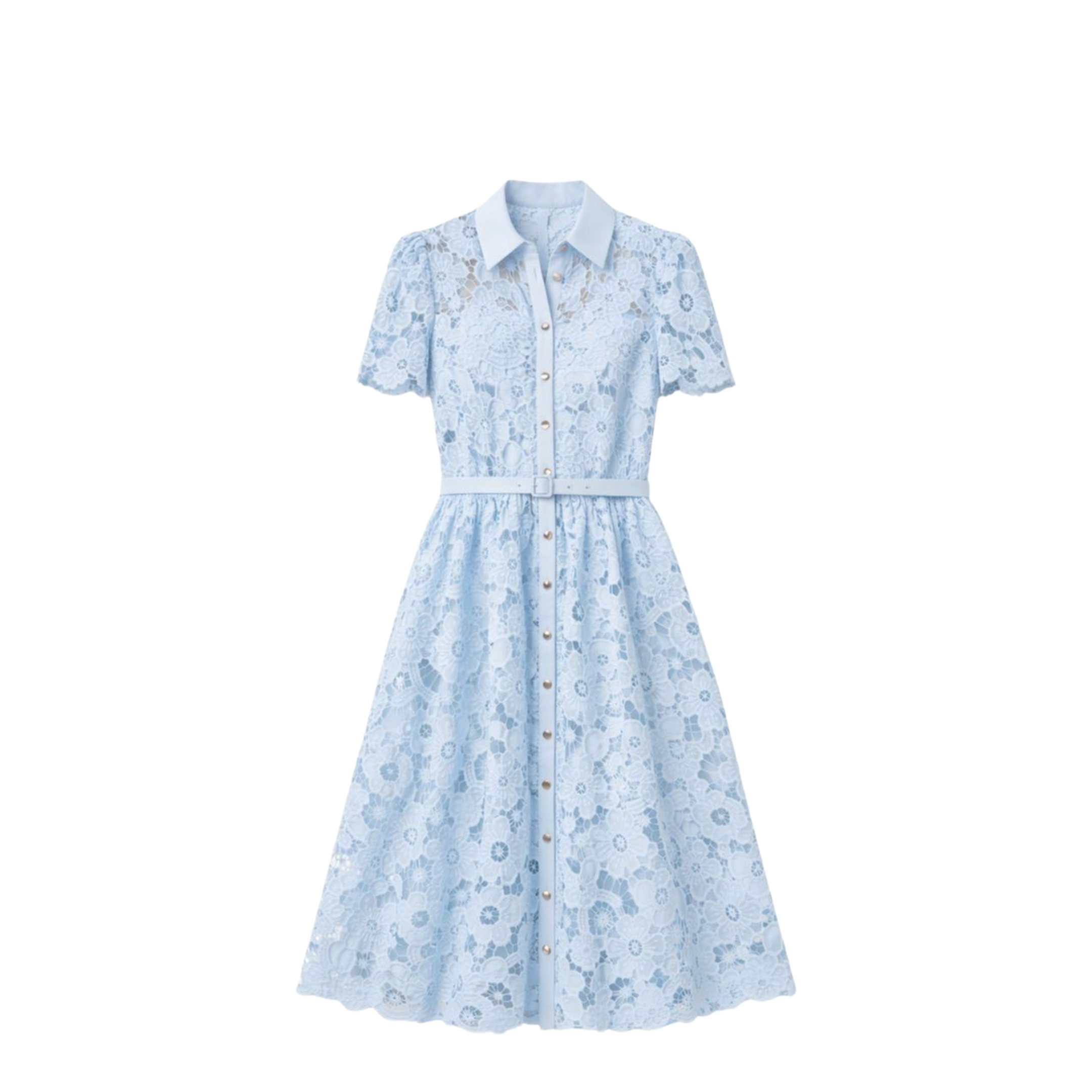 MAYFEYR - Self Portrait - Clear Blue Dress - AC26-024M-BLBLUE