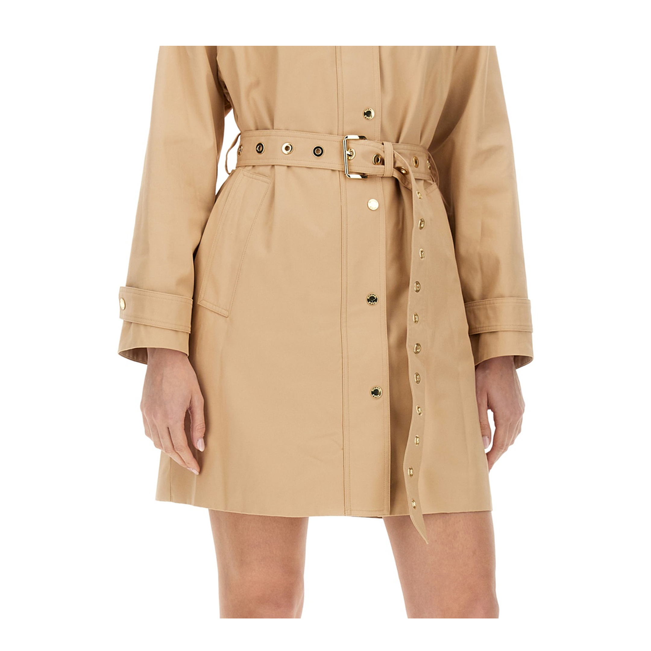 MAYFEYR - MICHAEL BY MICHAEL KORS - Cotton Trench Coat - MR420DQDTY288BUFF