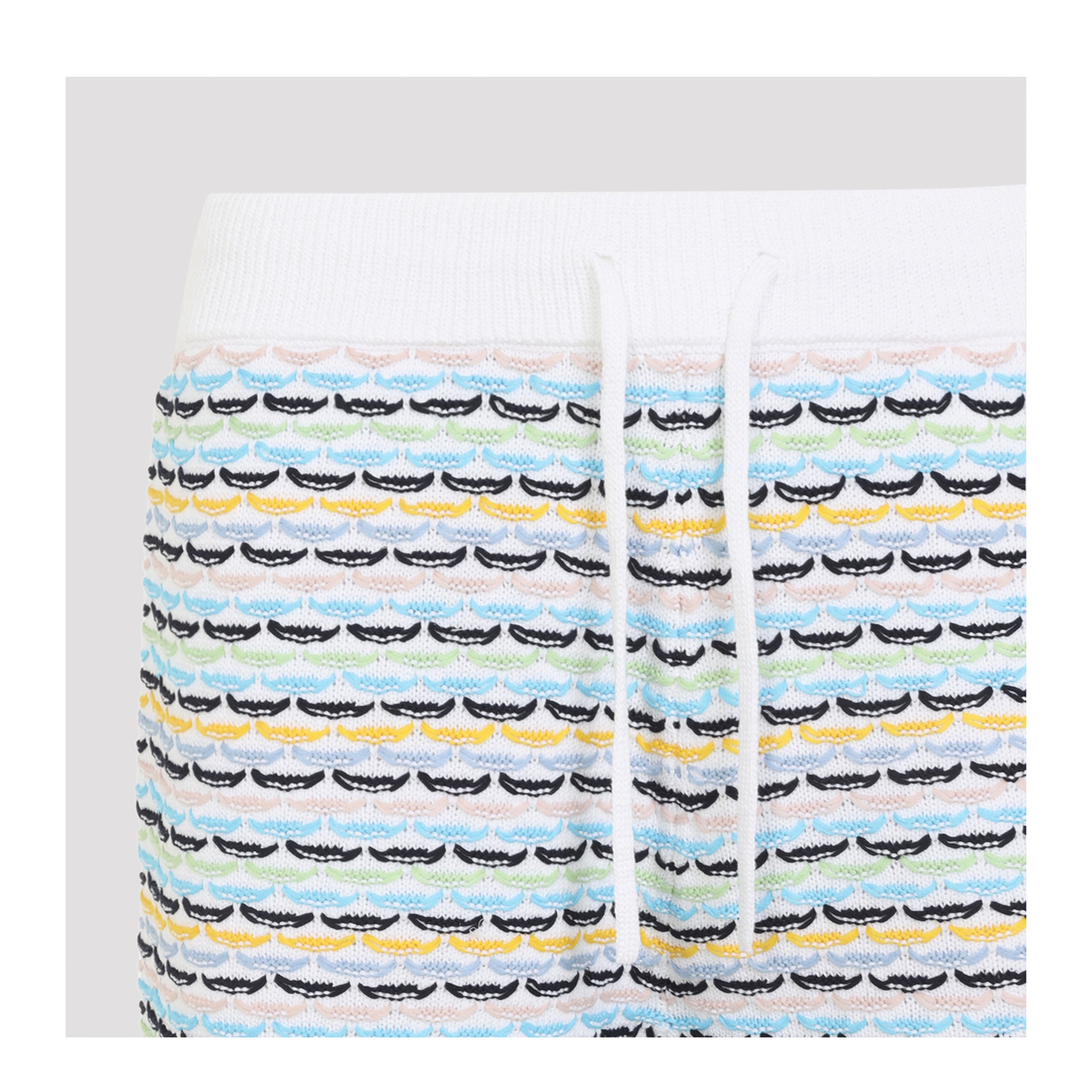 MAYFEYR - Casablanca - Tuck Stitch Short - MPF26KW121001MULTI