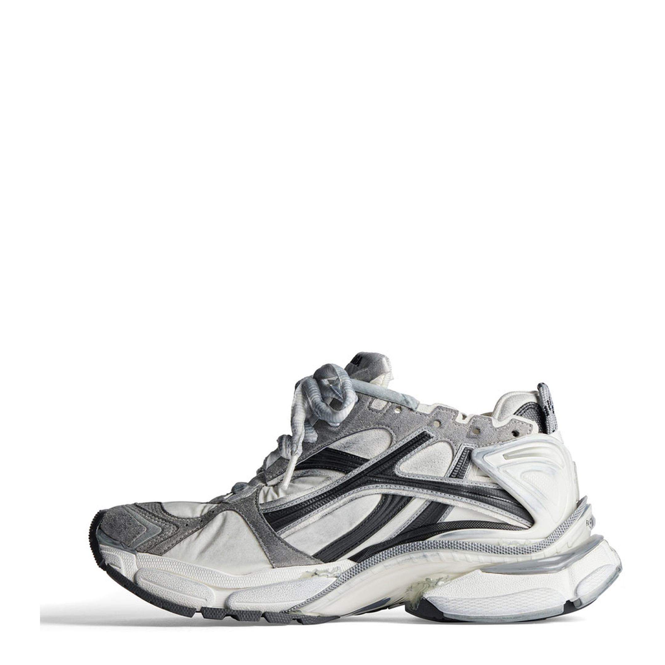 MAYFEYR - Balenciaga - Nylon And Suede-Like Fabric Runner Sneakers - 772774W3RNY