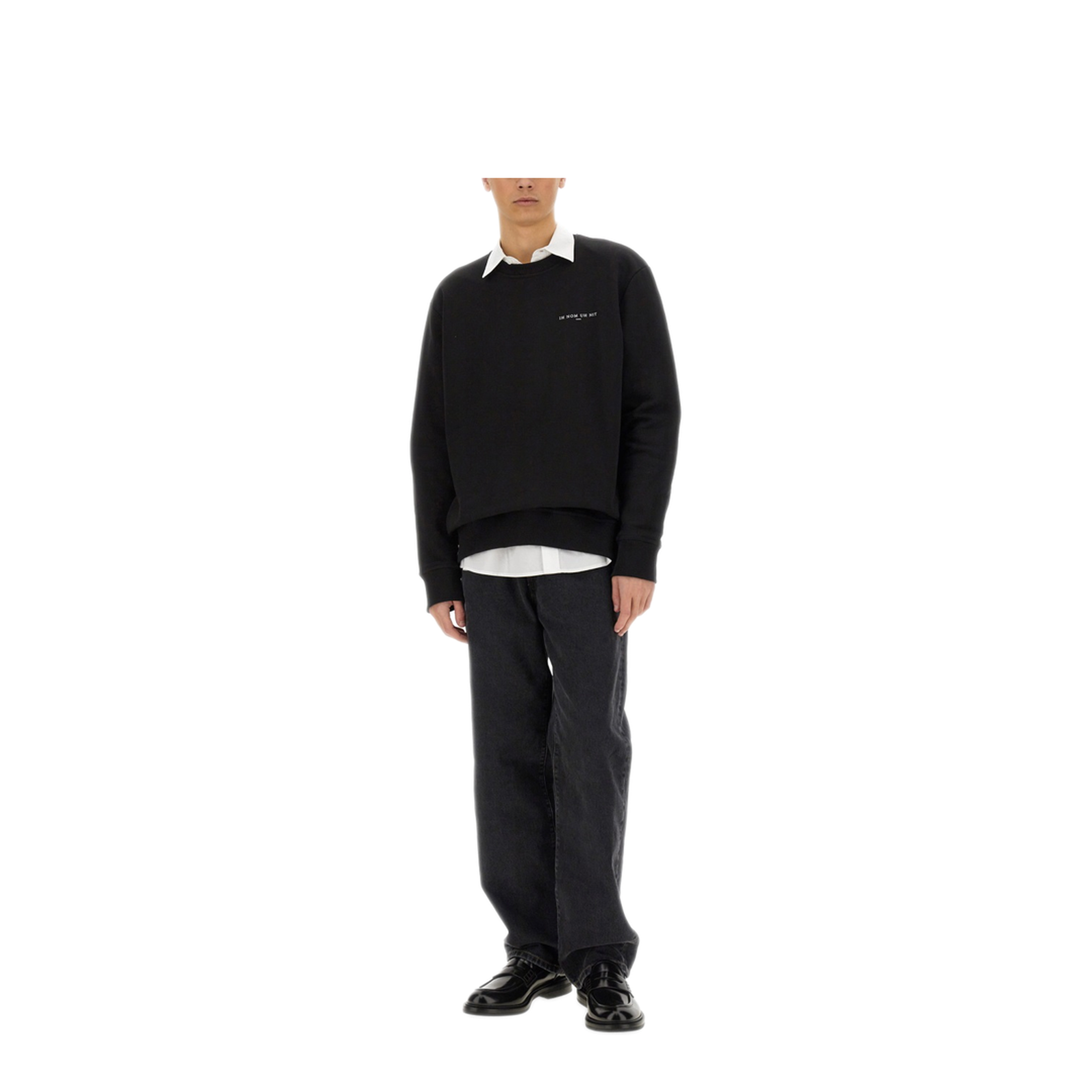 MAYFEYR - IH NOM UH NIT - Crown Mask Print Sweatshirt - NUS25232009