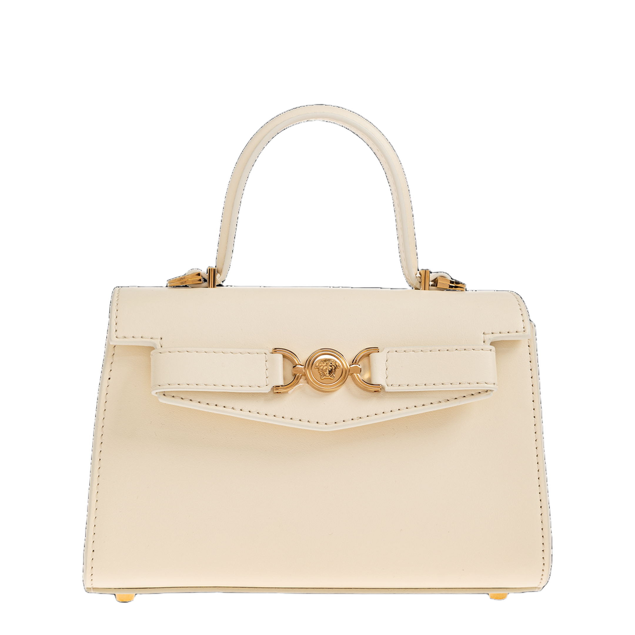 '95 Leather Handbag - White/Gold