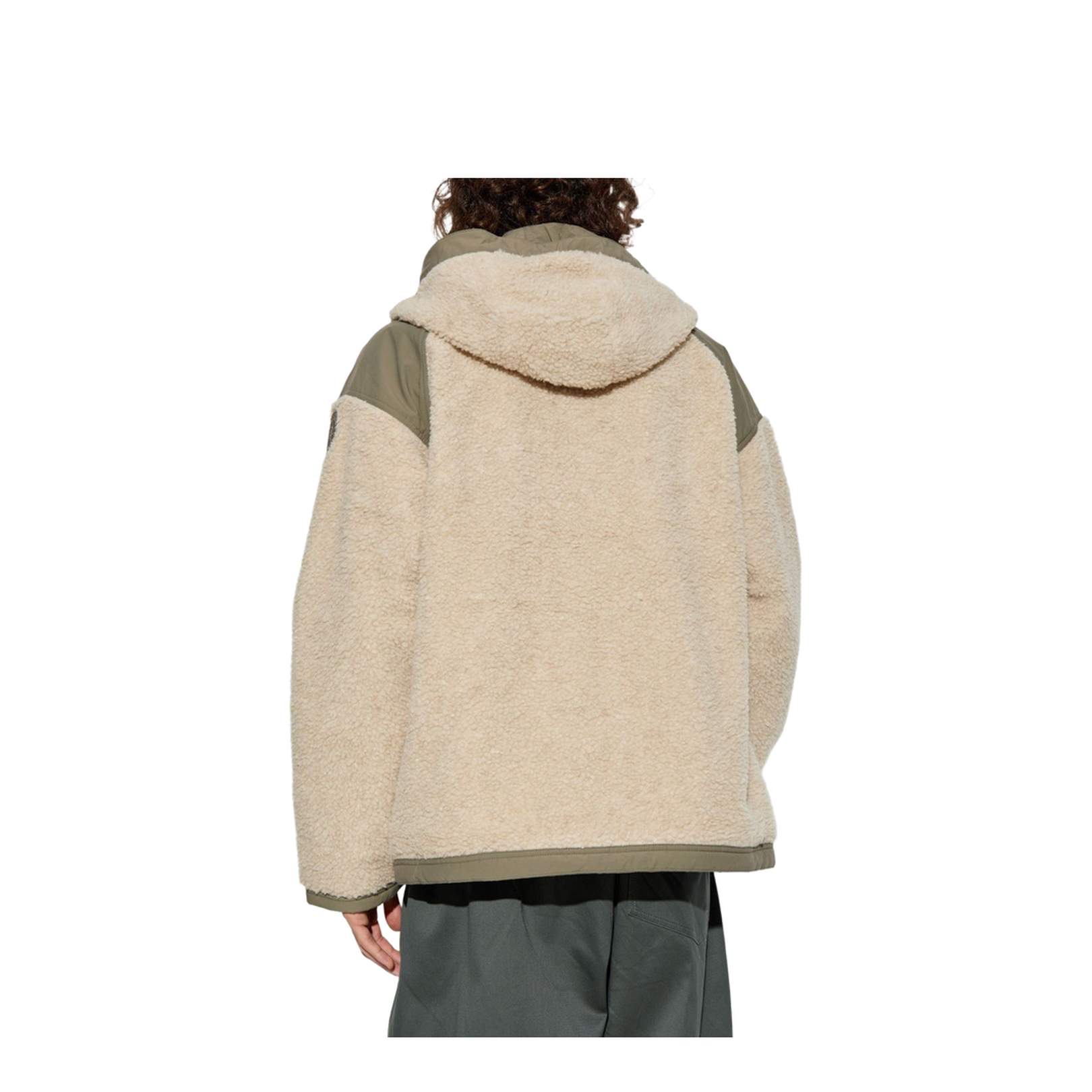 Wool Blend Reversible Bomber Jacket