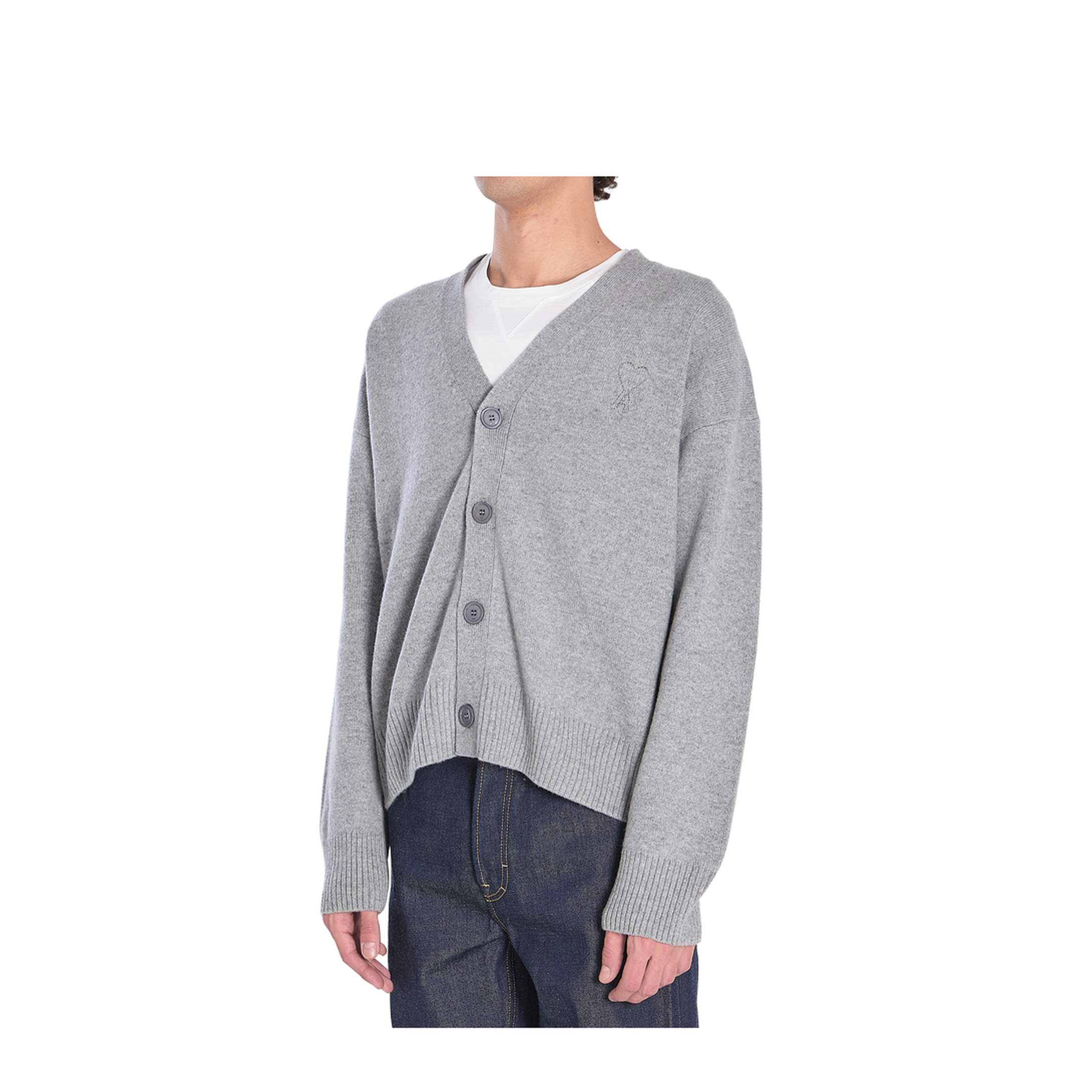 Ami De Coeur Cardigan Grey
