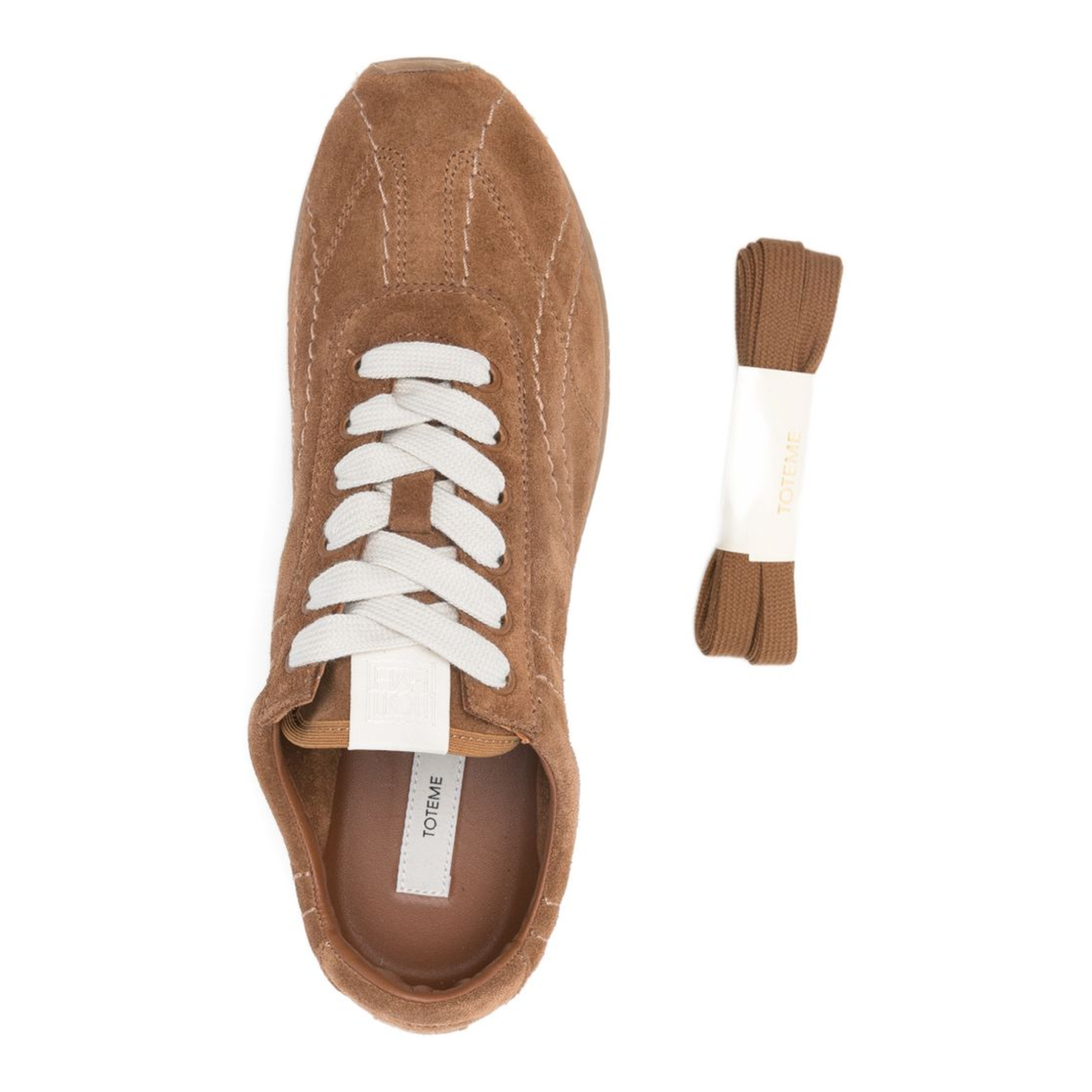 MAYFEYR - Toteme - Sneakers Leather Brown - 262WAS0324LE0027362