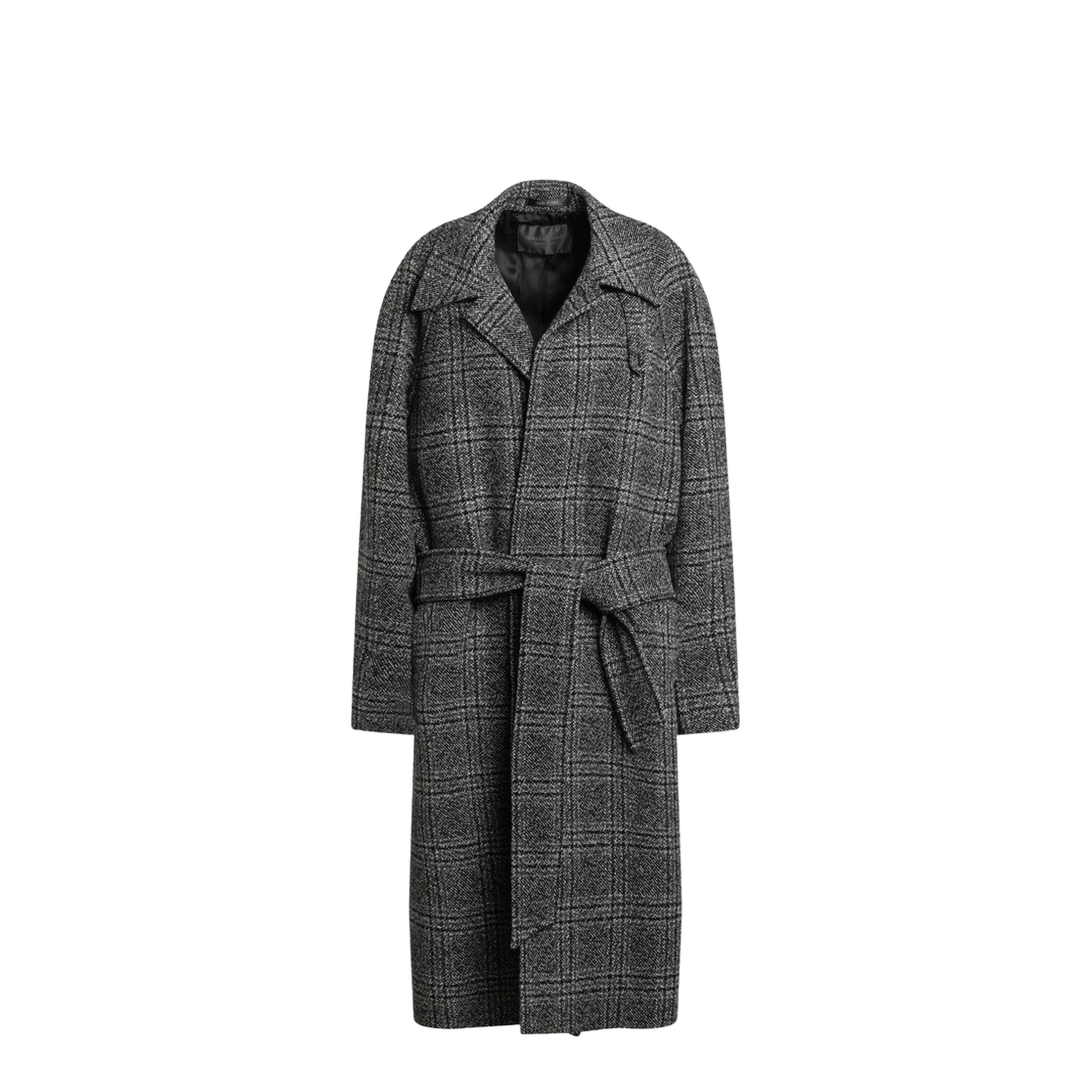 Grey One Layer Coat