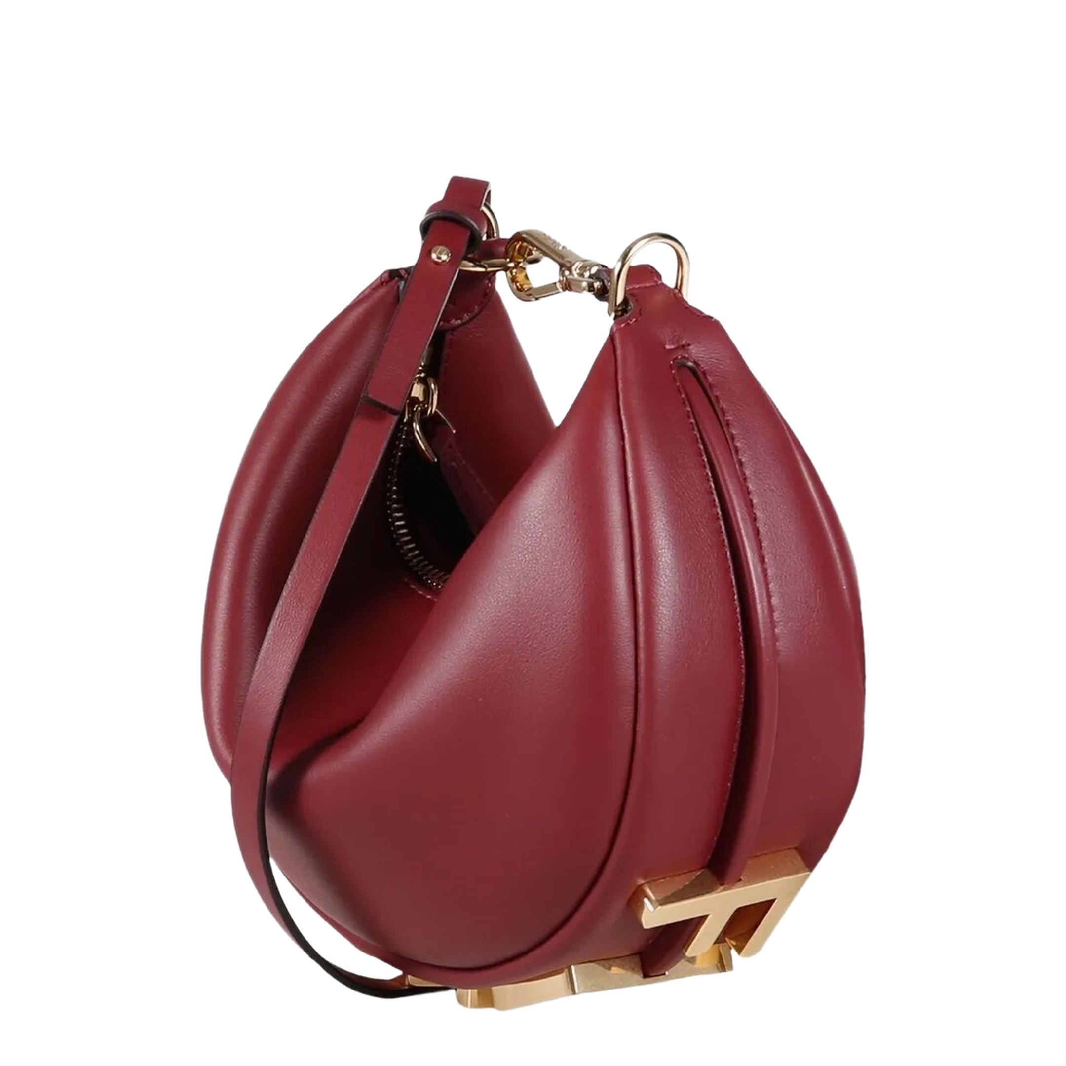 Mini Handbag Leather Red