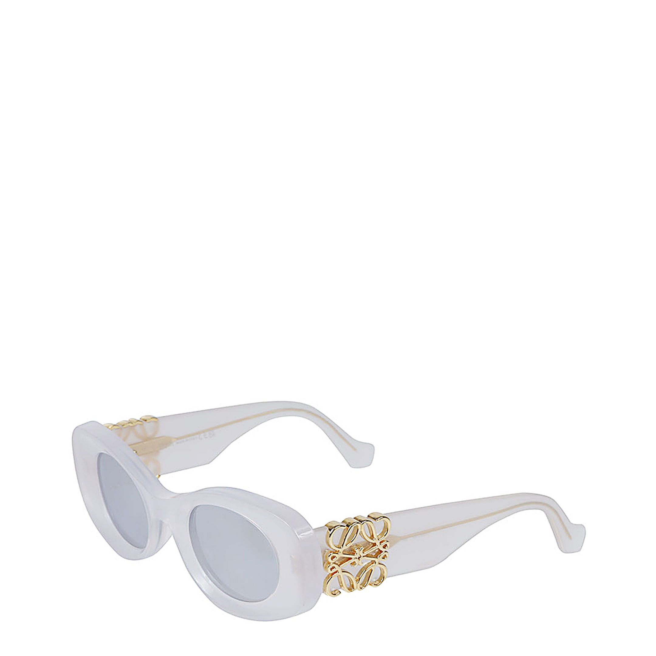 White Anagram Sunglasses