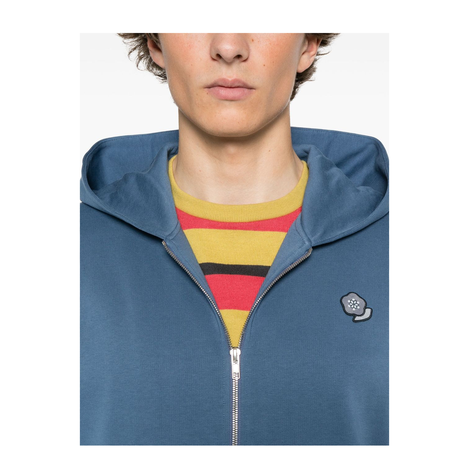 Pop Crest Cotton Hoodie