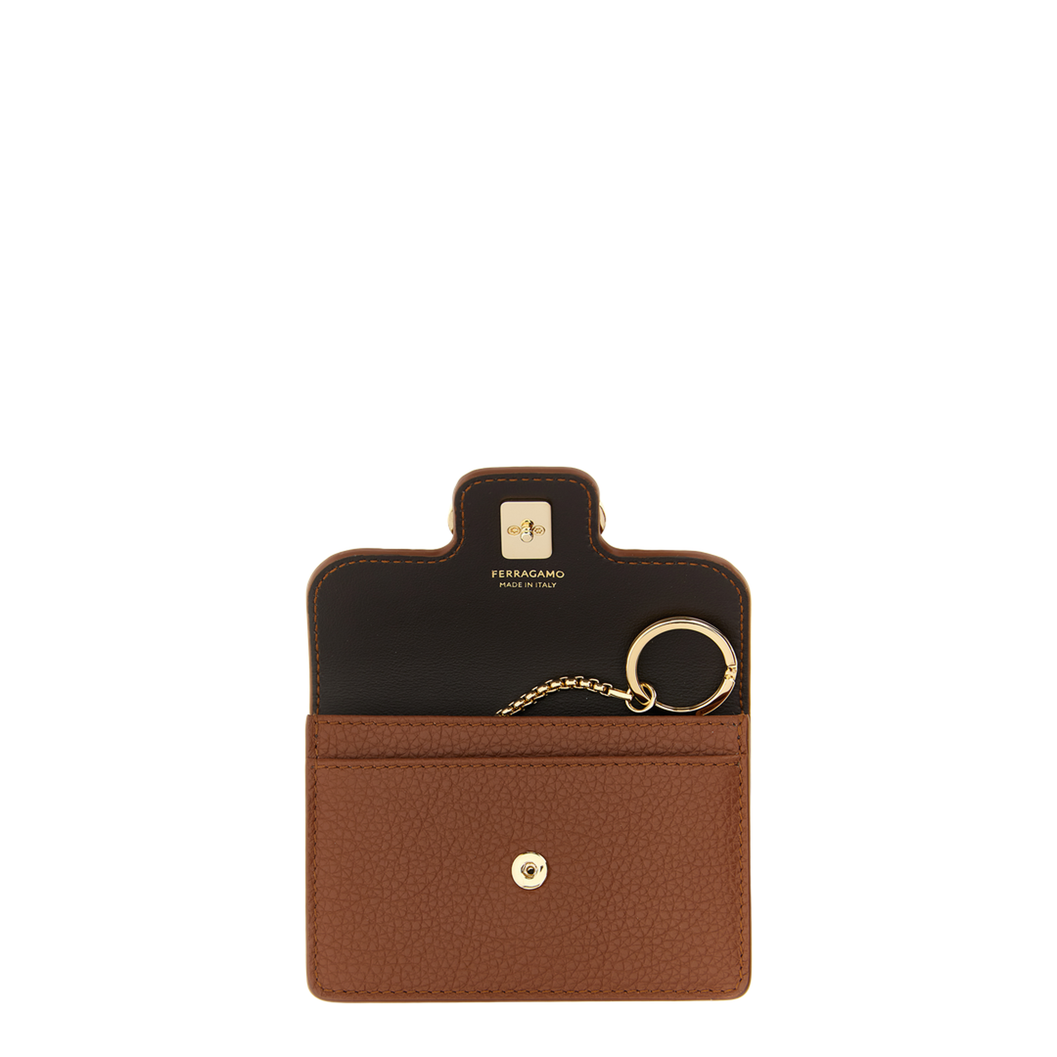 MAYFEYR - Ferragamo - 'Gancini' Keyring - 785796NEWCOGNACTESTADIMORO