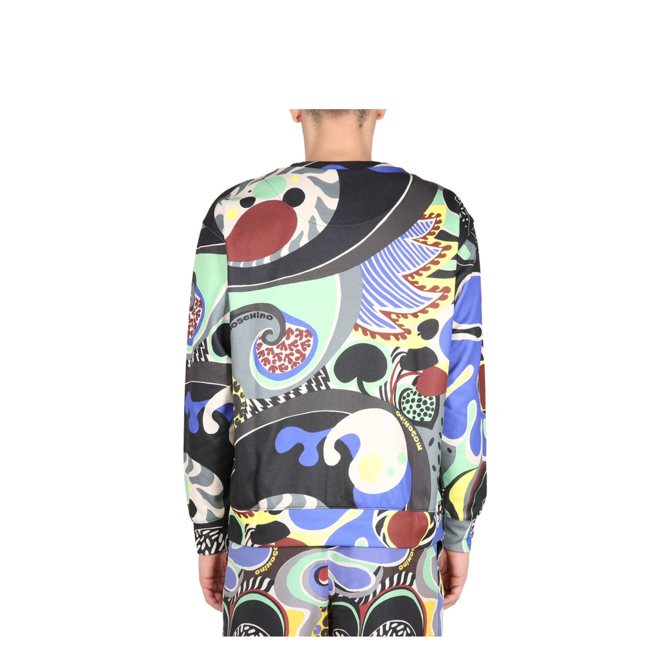Psychedelic Print Sweatshirt