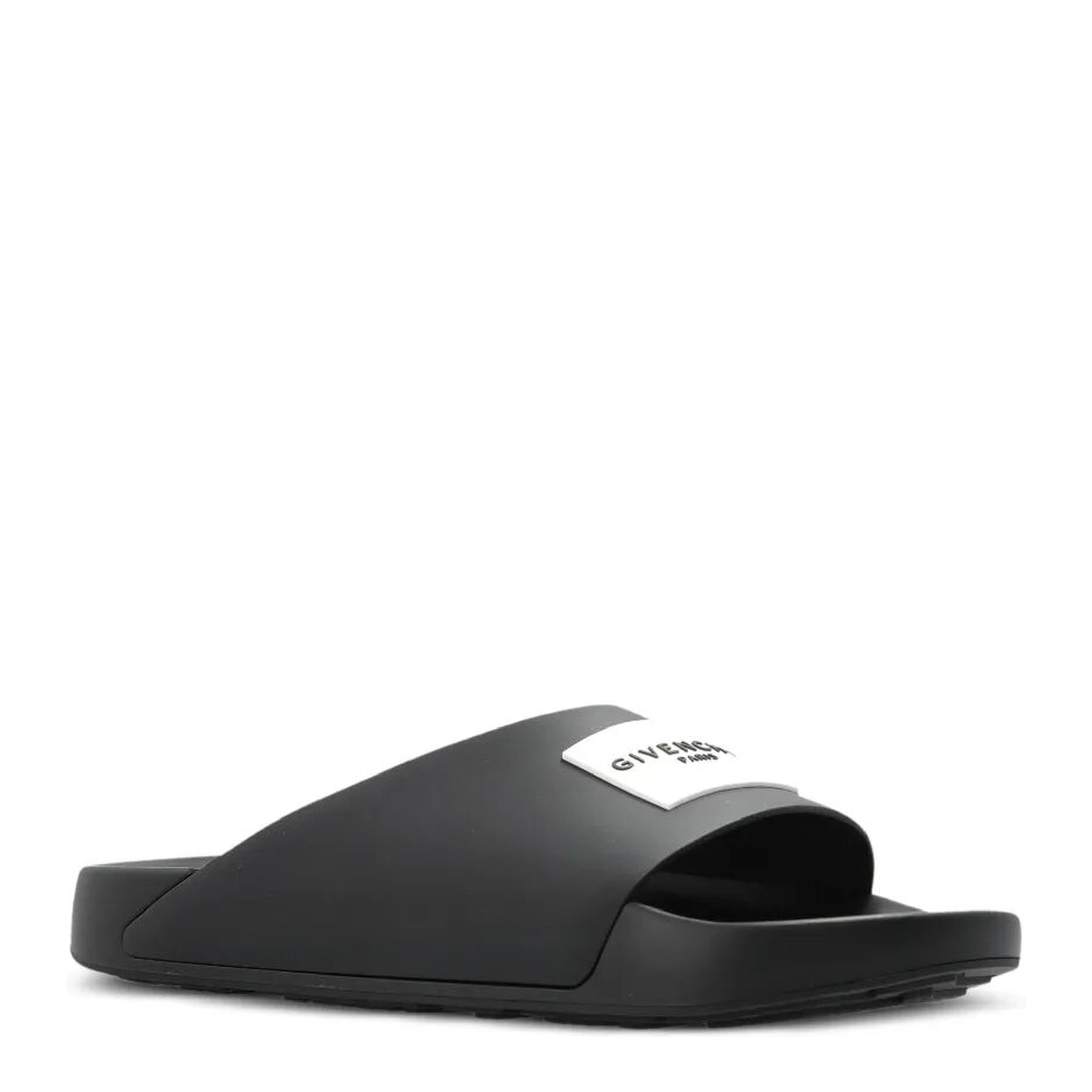 MAYFEYR - Givenchy - Label Rubber Flat Mules - BE30AJE2GA
