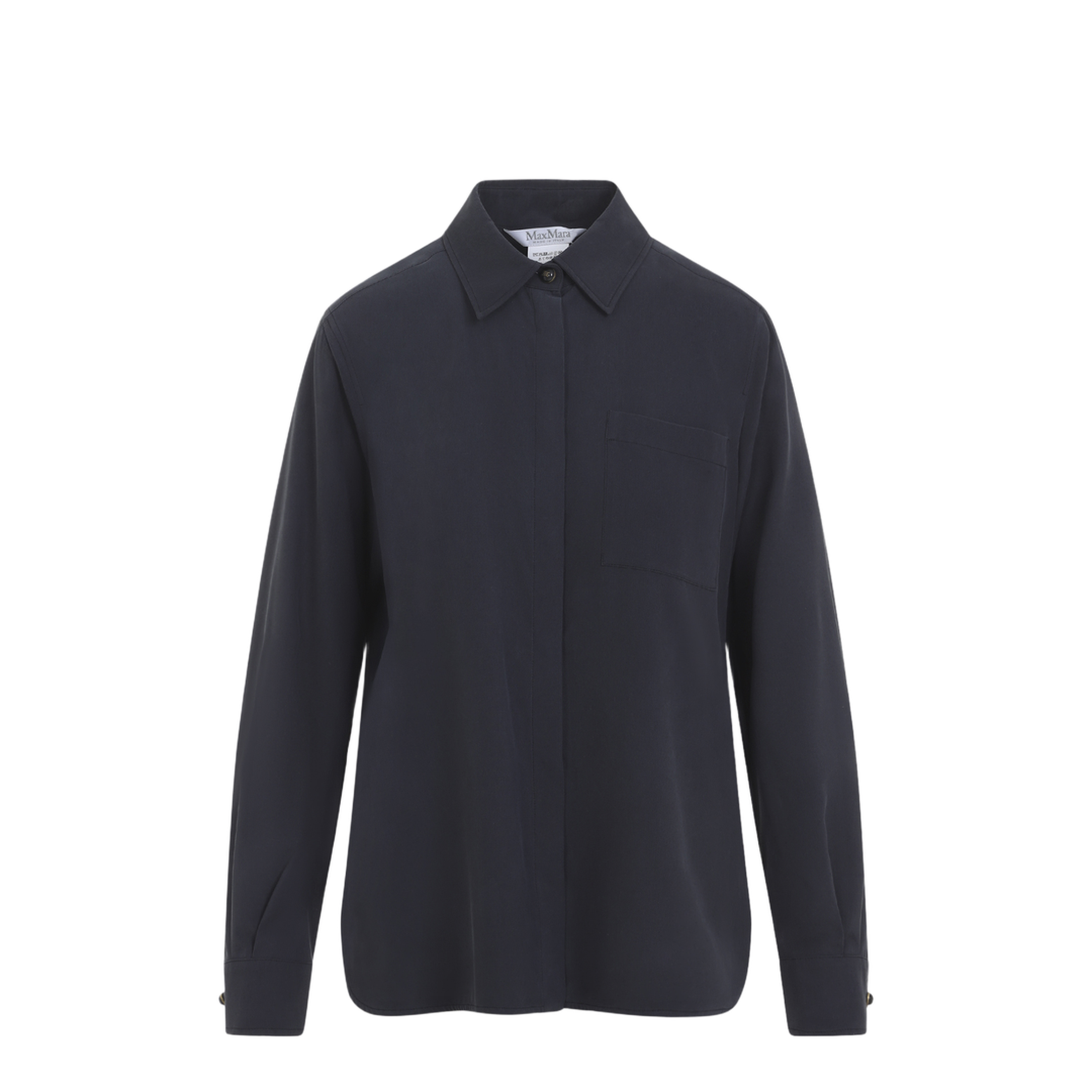 MAYFEYR - Max Mara - Siamese Washed Silk Shirt - 2611111151600