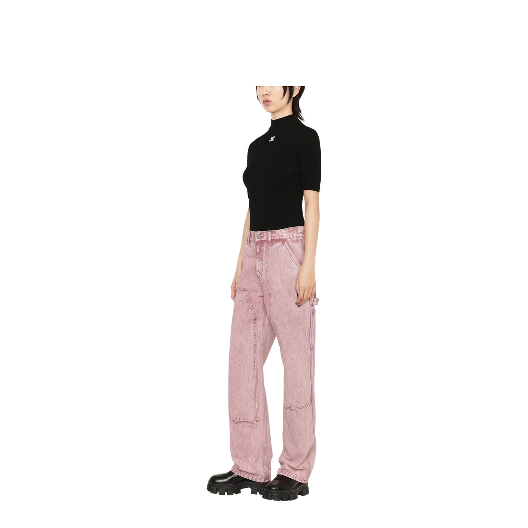 MAYFEYR - Courreges - Re-Edition Sweaters Black - PERMPU026FI00019999