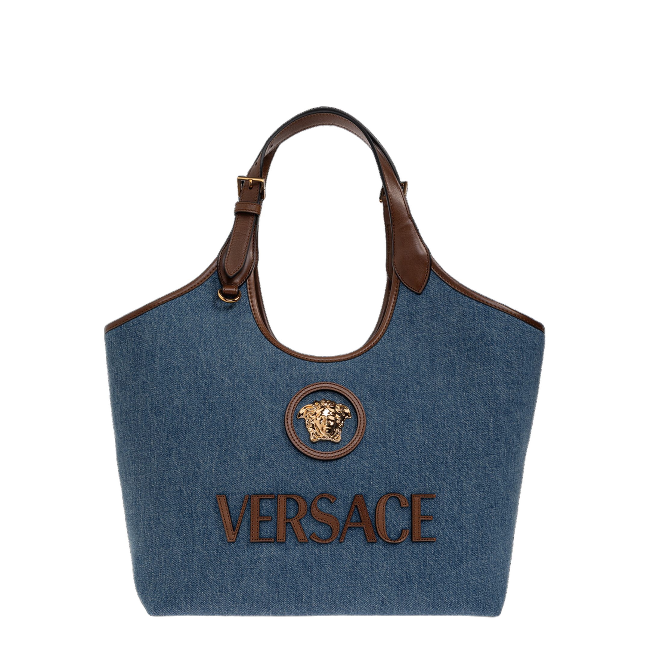La Medusa Shopping Bag - Denim