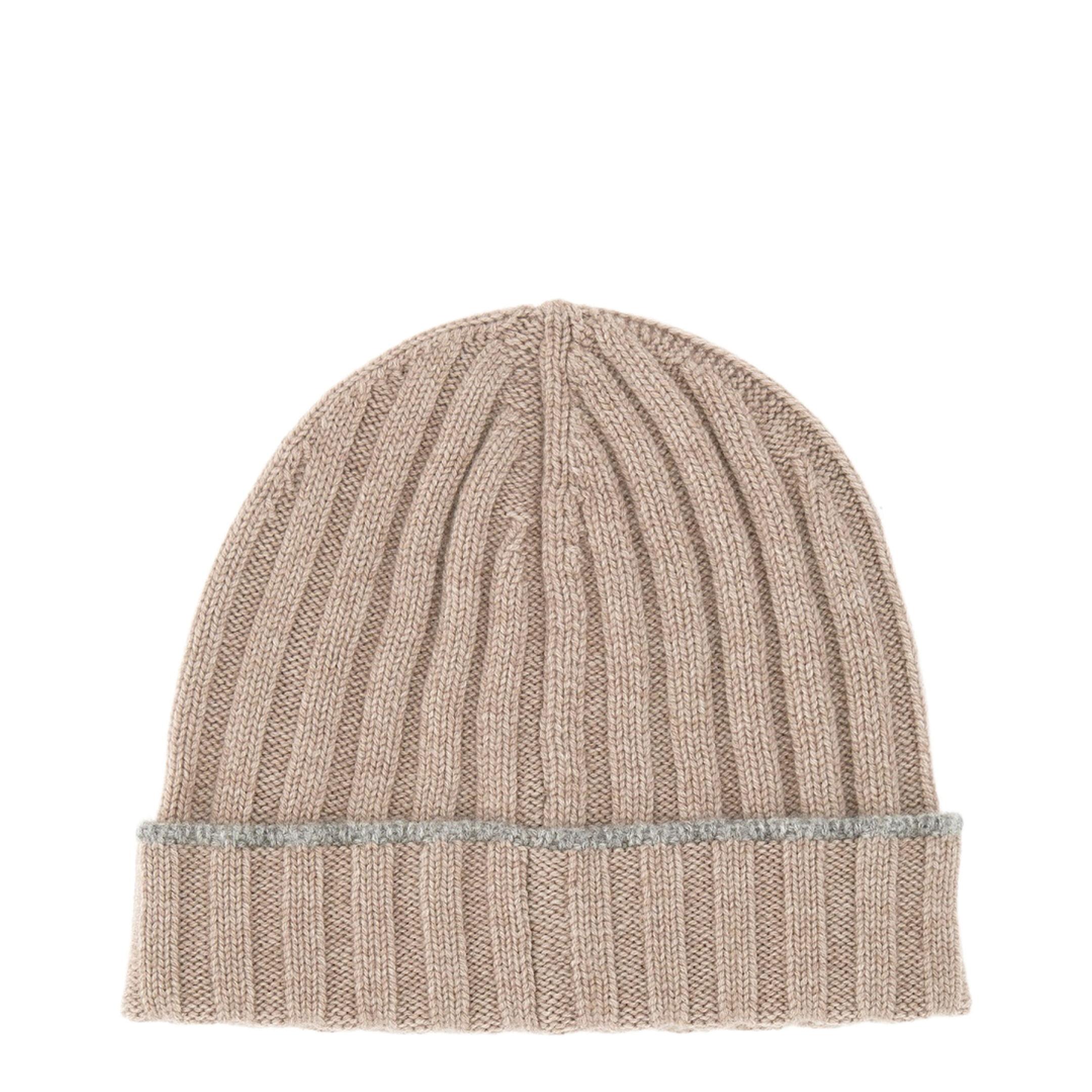 Cashmere Turn-Up Beanie