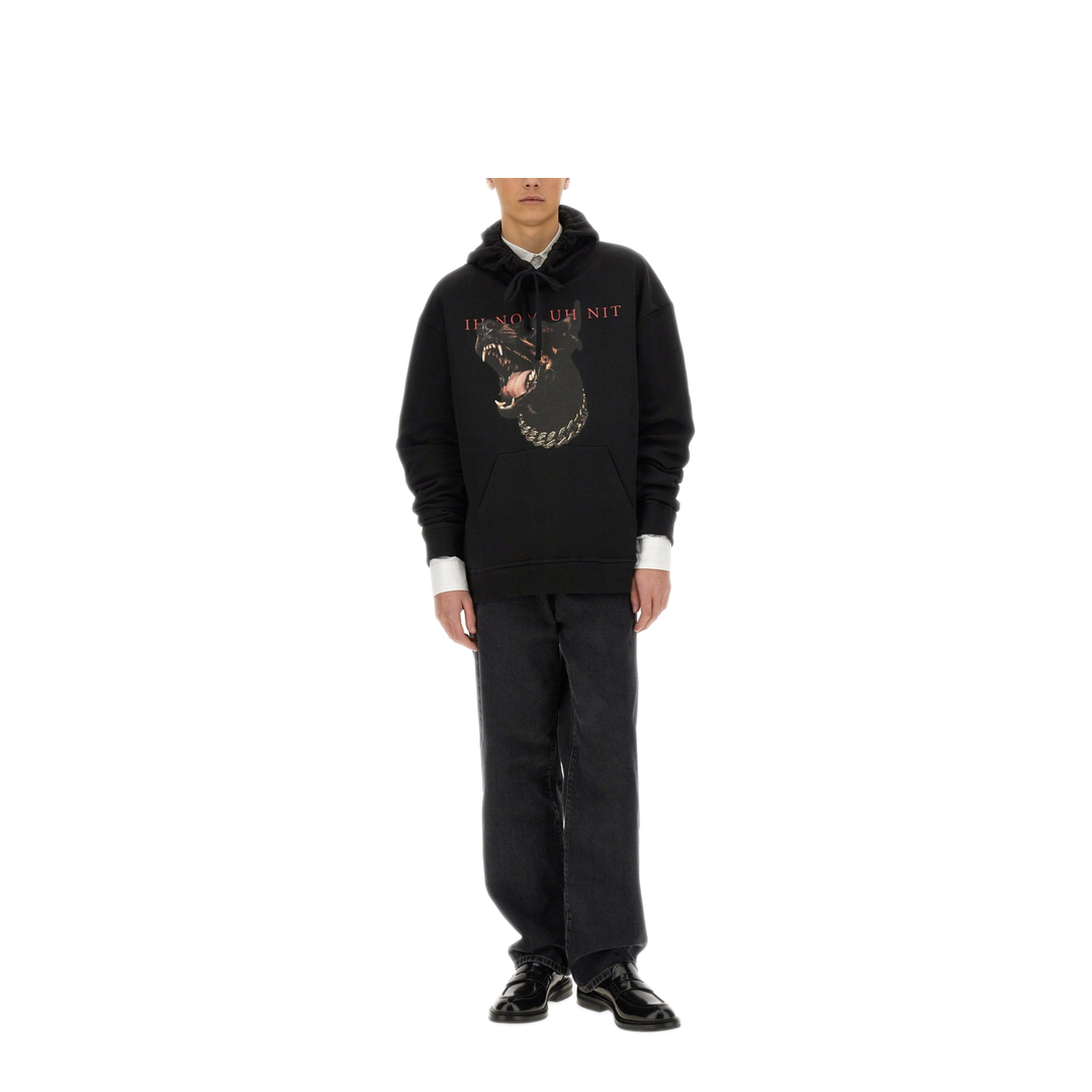 MAYFEYR - IH NOM UH NIT - Dobermann Print Sweatshirt - NUS25240009