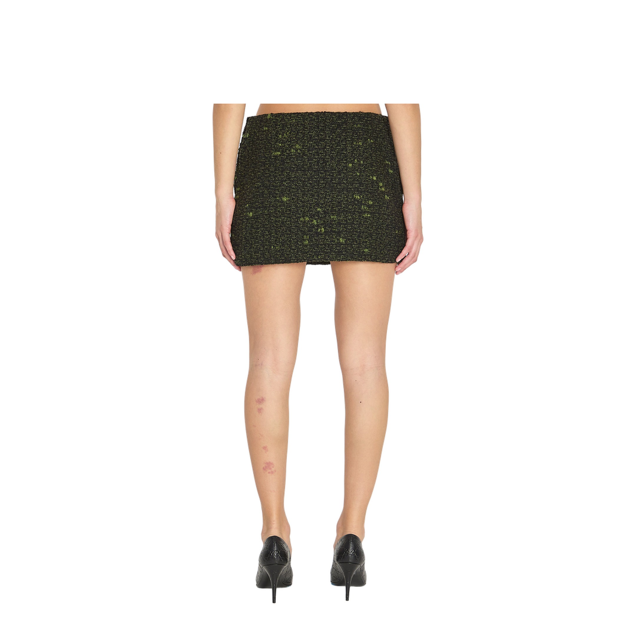 Bouclé Wool Skirt