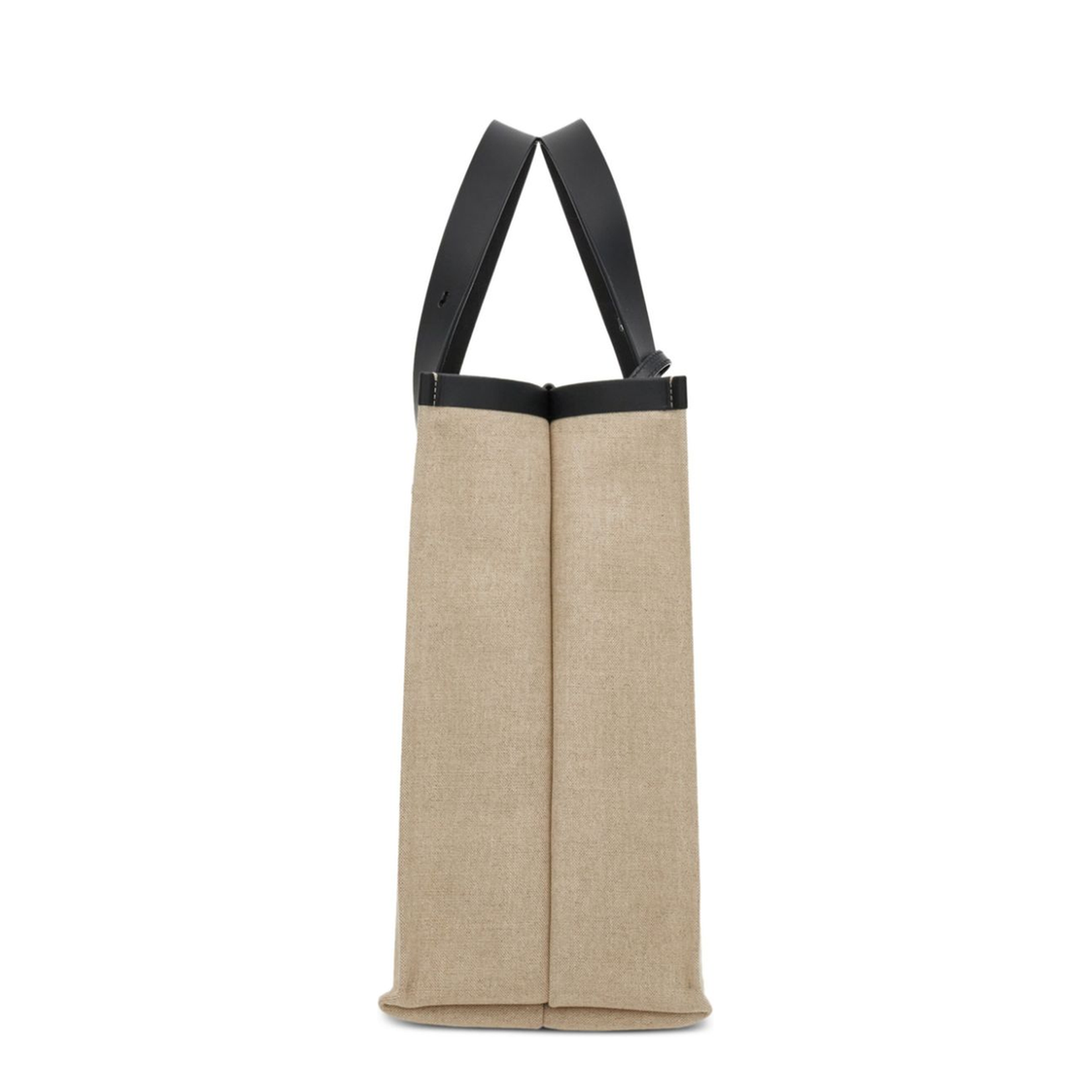 Logo-Embossed Leather Tote