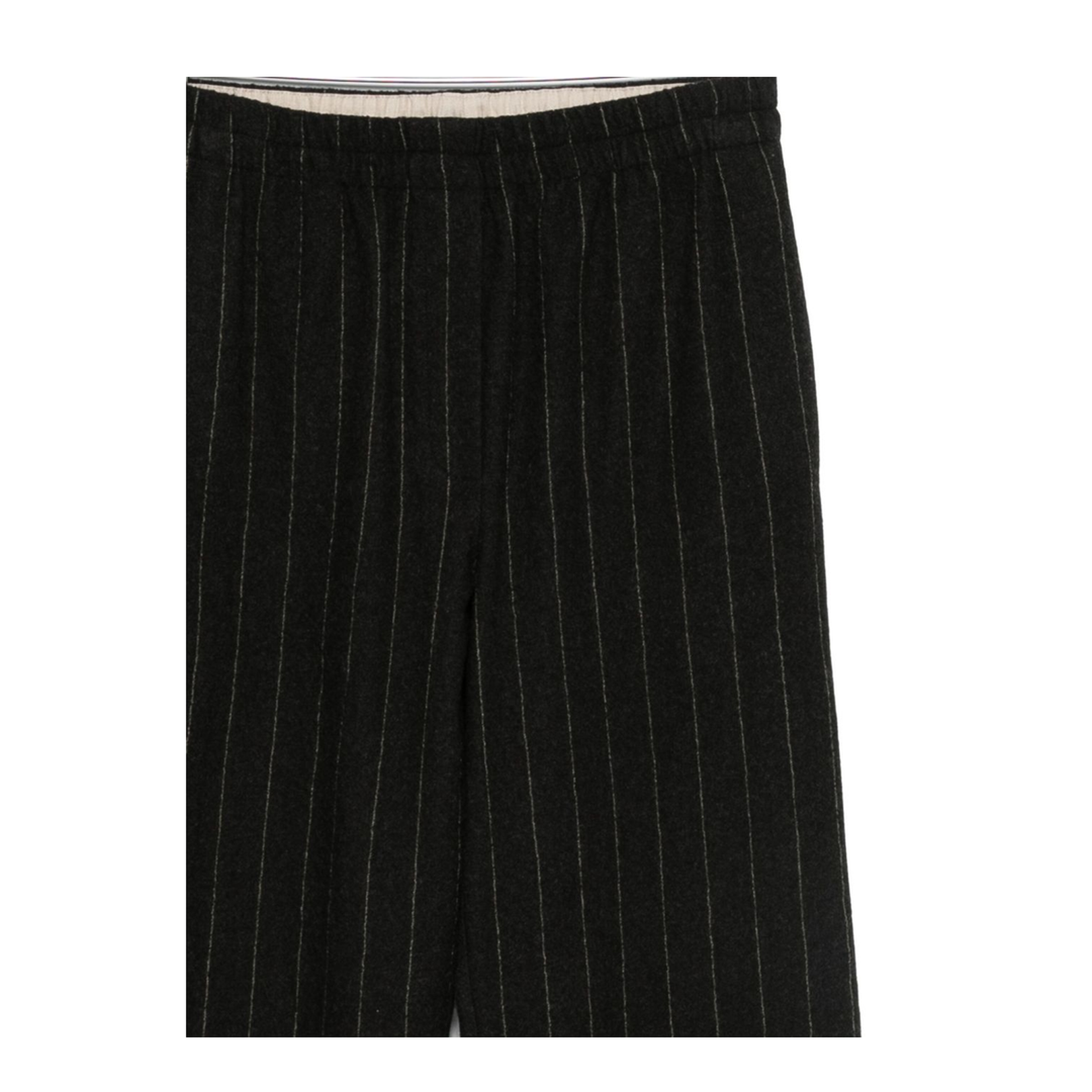 Wide-Leg Wool Trousers