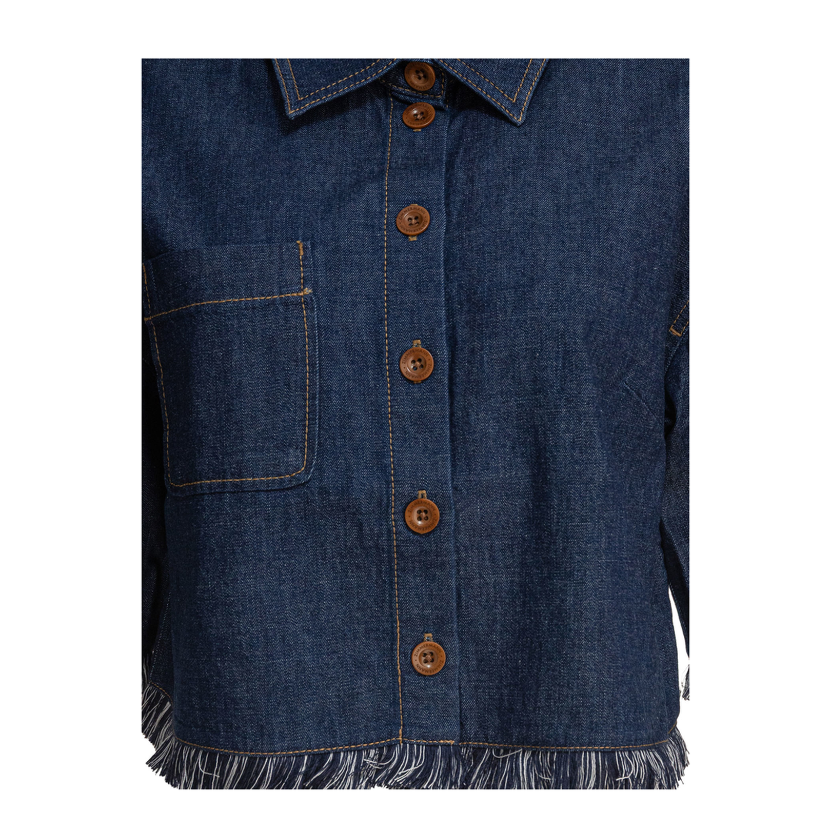 Rhiannon Fringe Denim Shirt