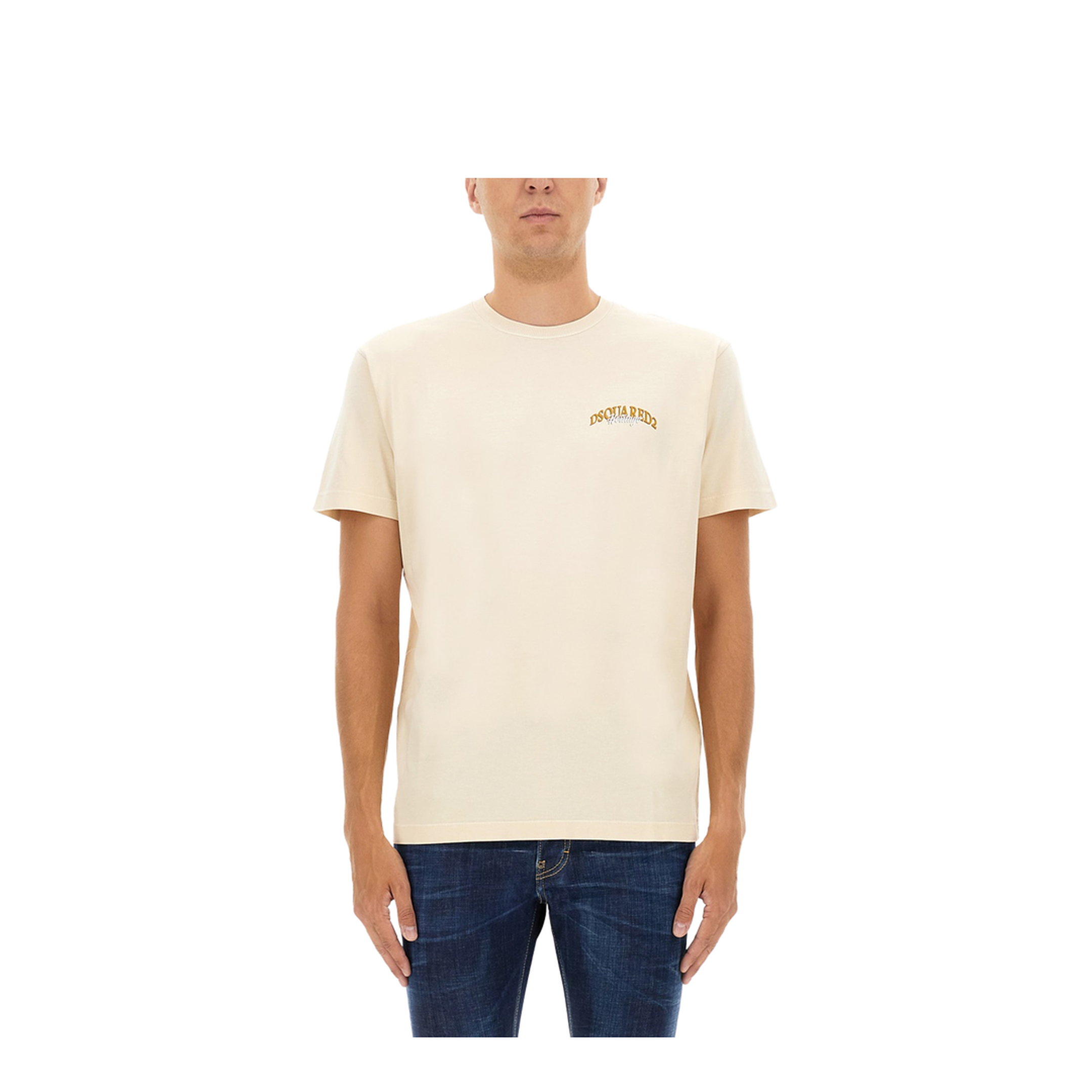 MAYFEYR - Dsquared2 - T-Shirt With Logo - S74GD1442D20035127