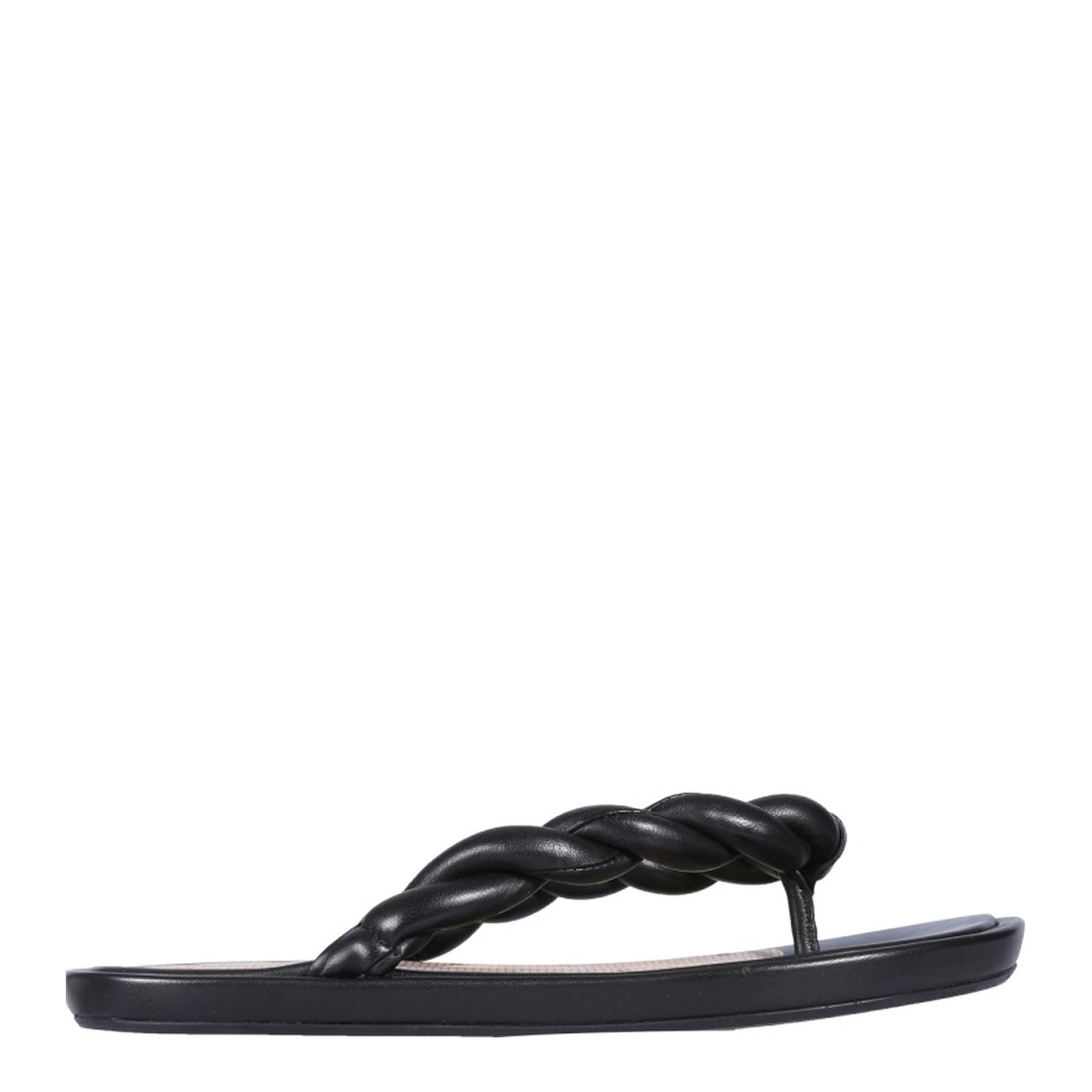 MAYFEYR - RED (V) - Leather Slide Sandals - XQ0S0H18LFL0NO