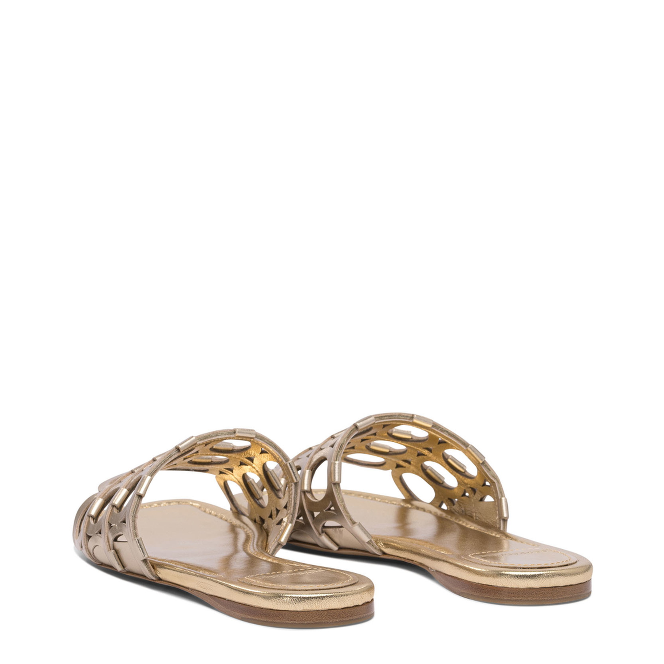 MAYFEYR - Ferragamo - Low Leather Sandals - 0782519