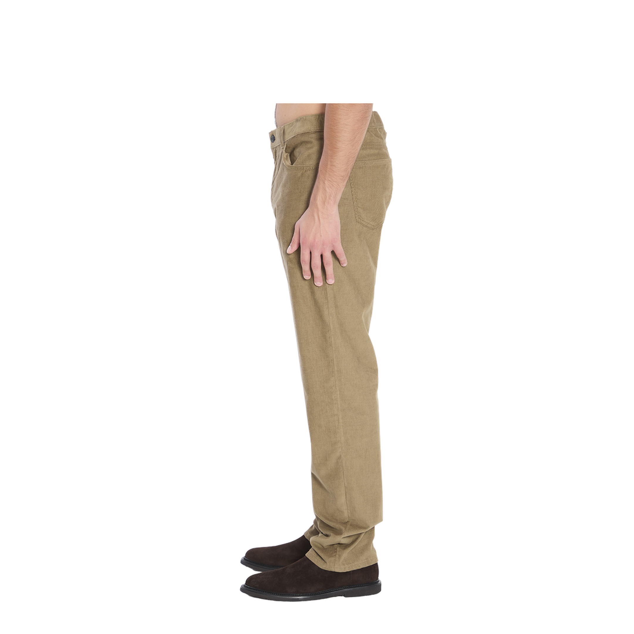 Fred Pant Beige in Corduroy