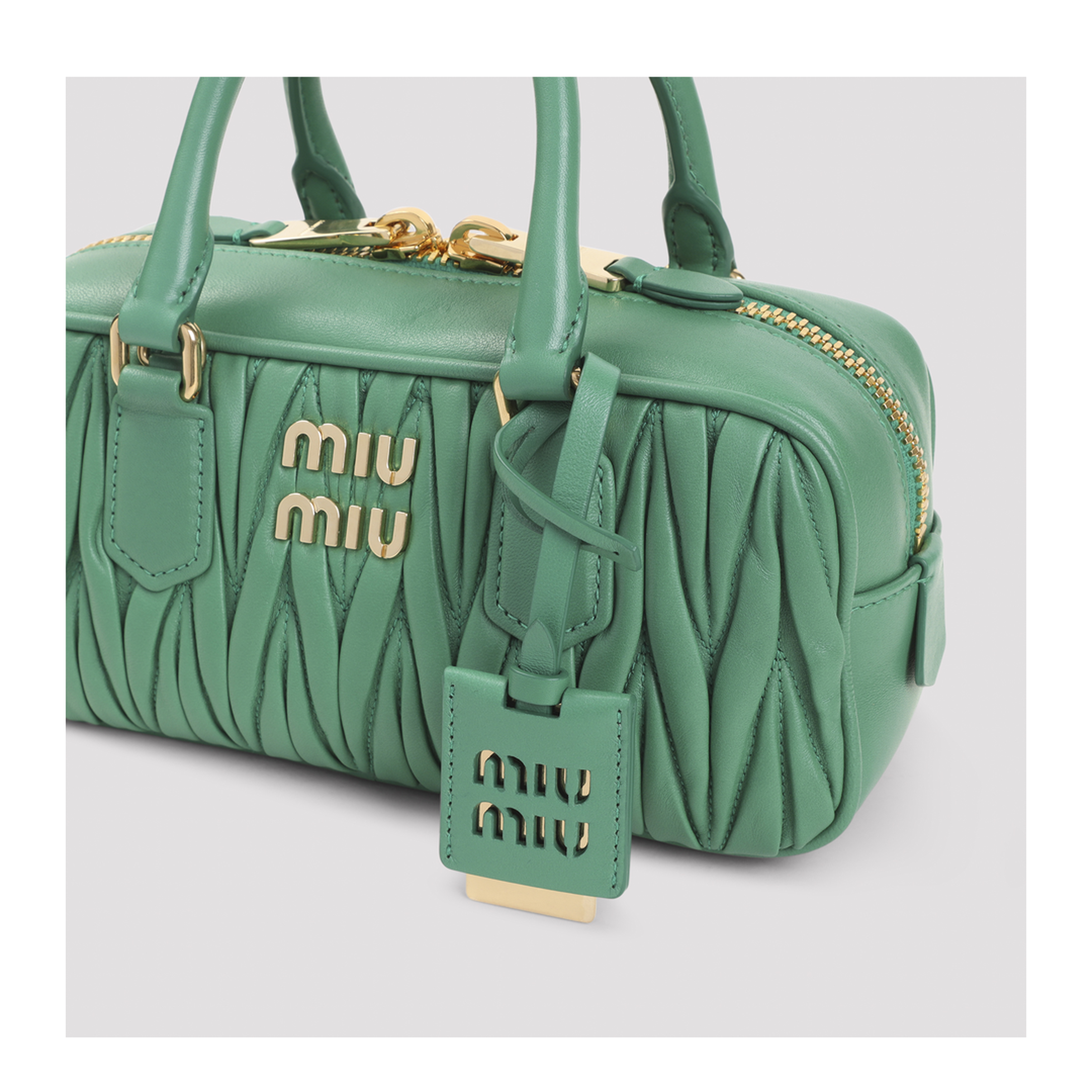 MAYFEYR - Miu Miu - Lamb Leather Handbag - 5BB142VOONAN88F0458