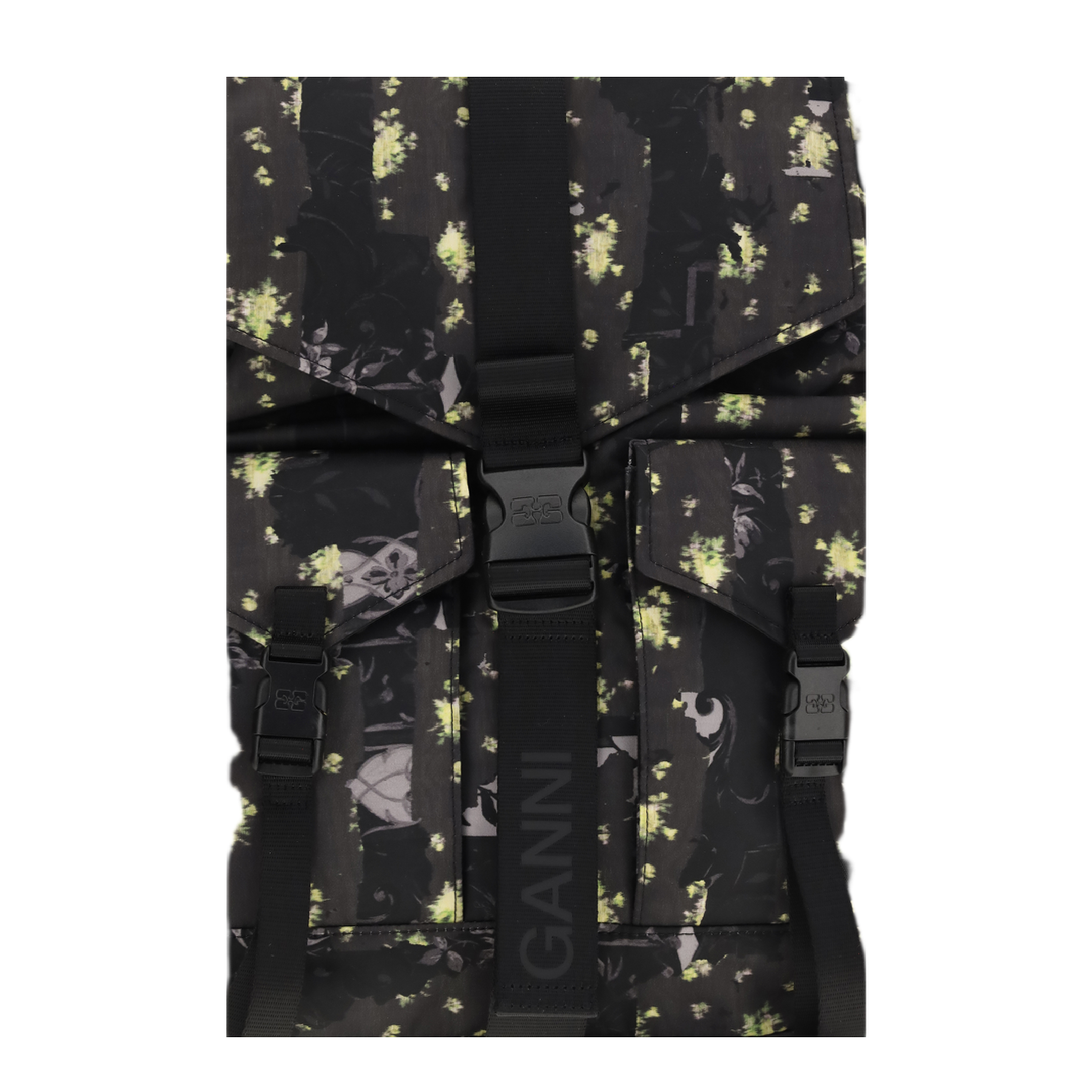 MAYFEYR - Ganni - Re-Tech Nylon Print Backpack - B2010026