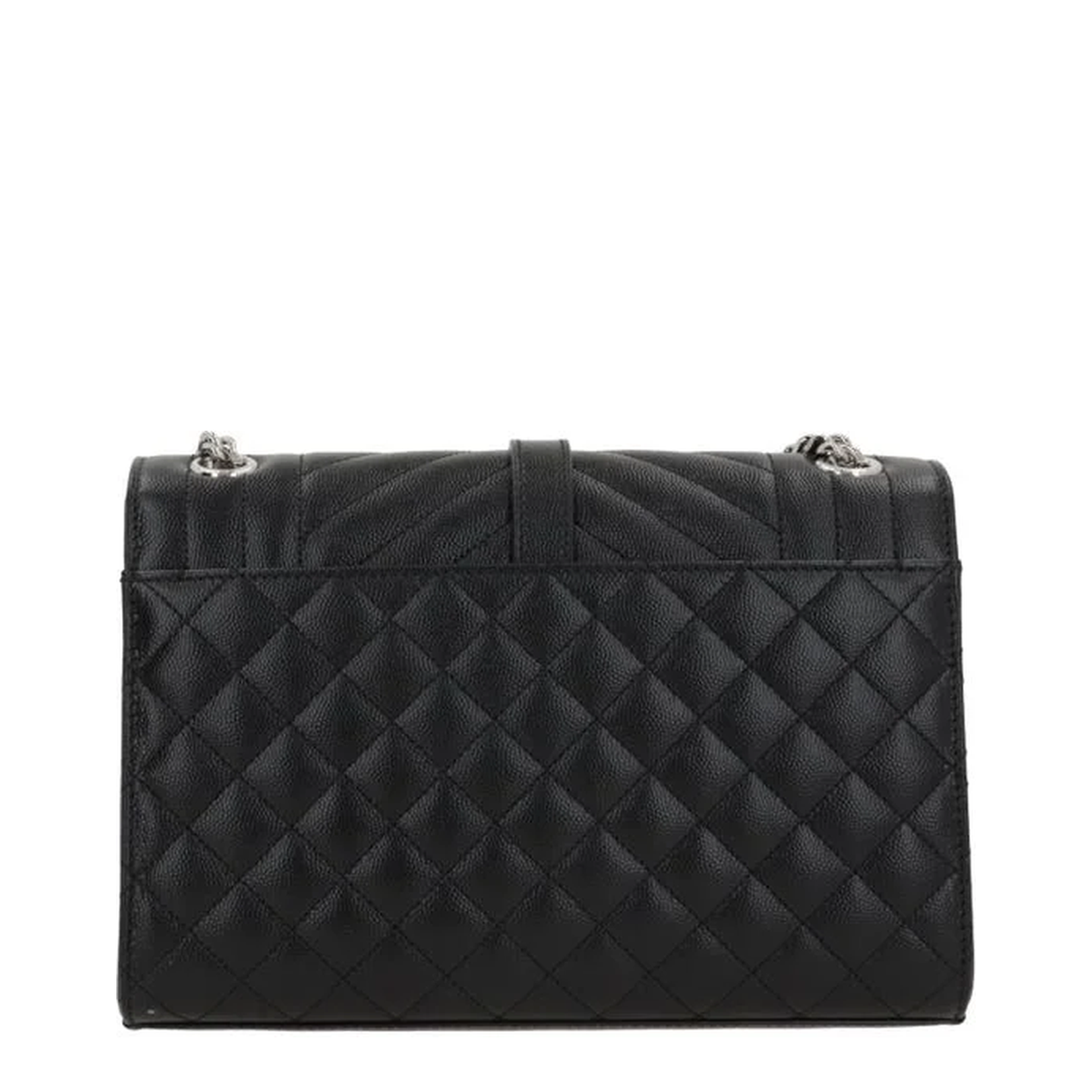 Loulou Large Leather Crossbody Bags - Black