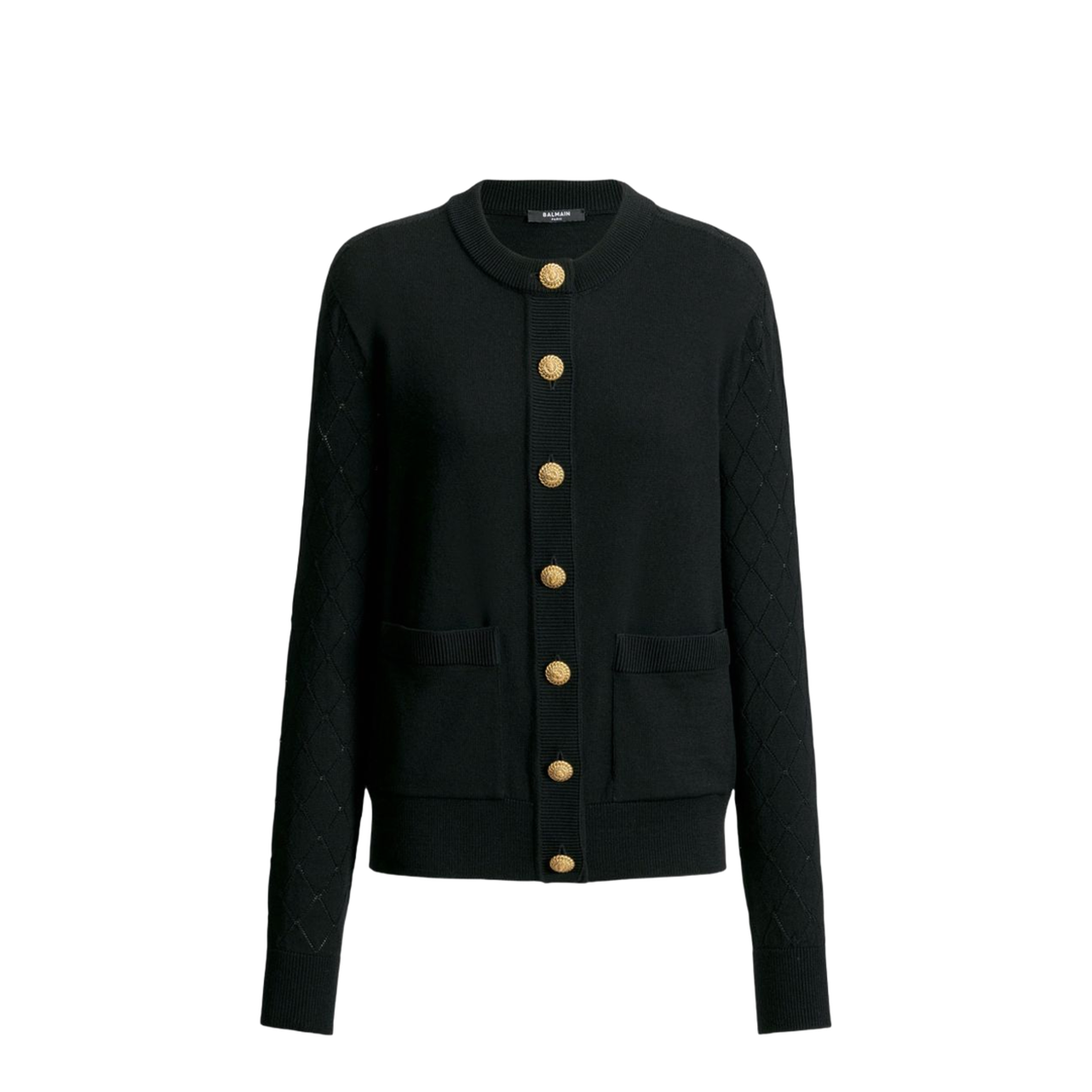 MAYFEYR - Balmain - Sweaters Black - HF1KN085KJ990PA
