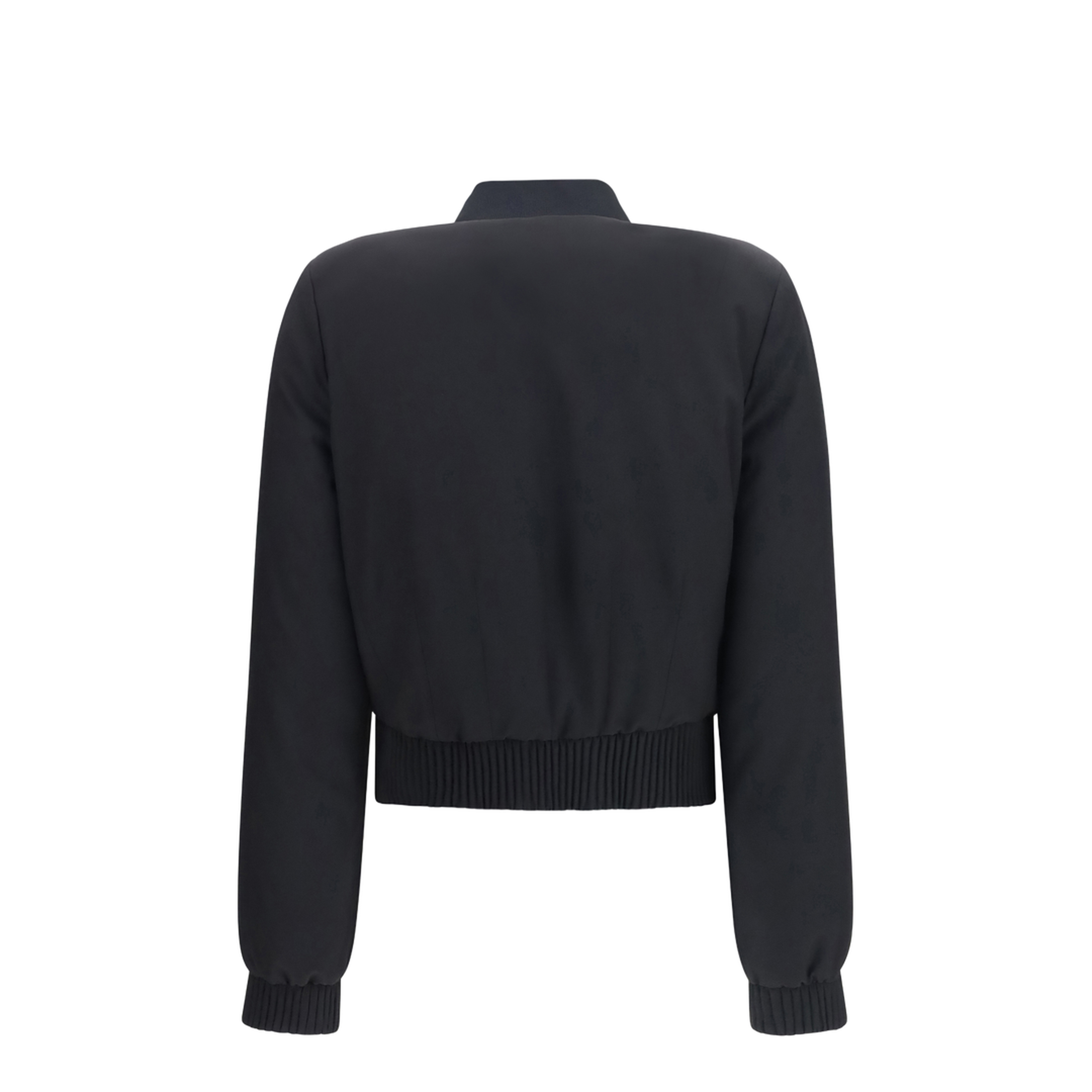 MAYFEYR - Alexander Mcqueen - Buttoned Bomber Jacket With Visible Stitching - 865429QBADT