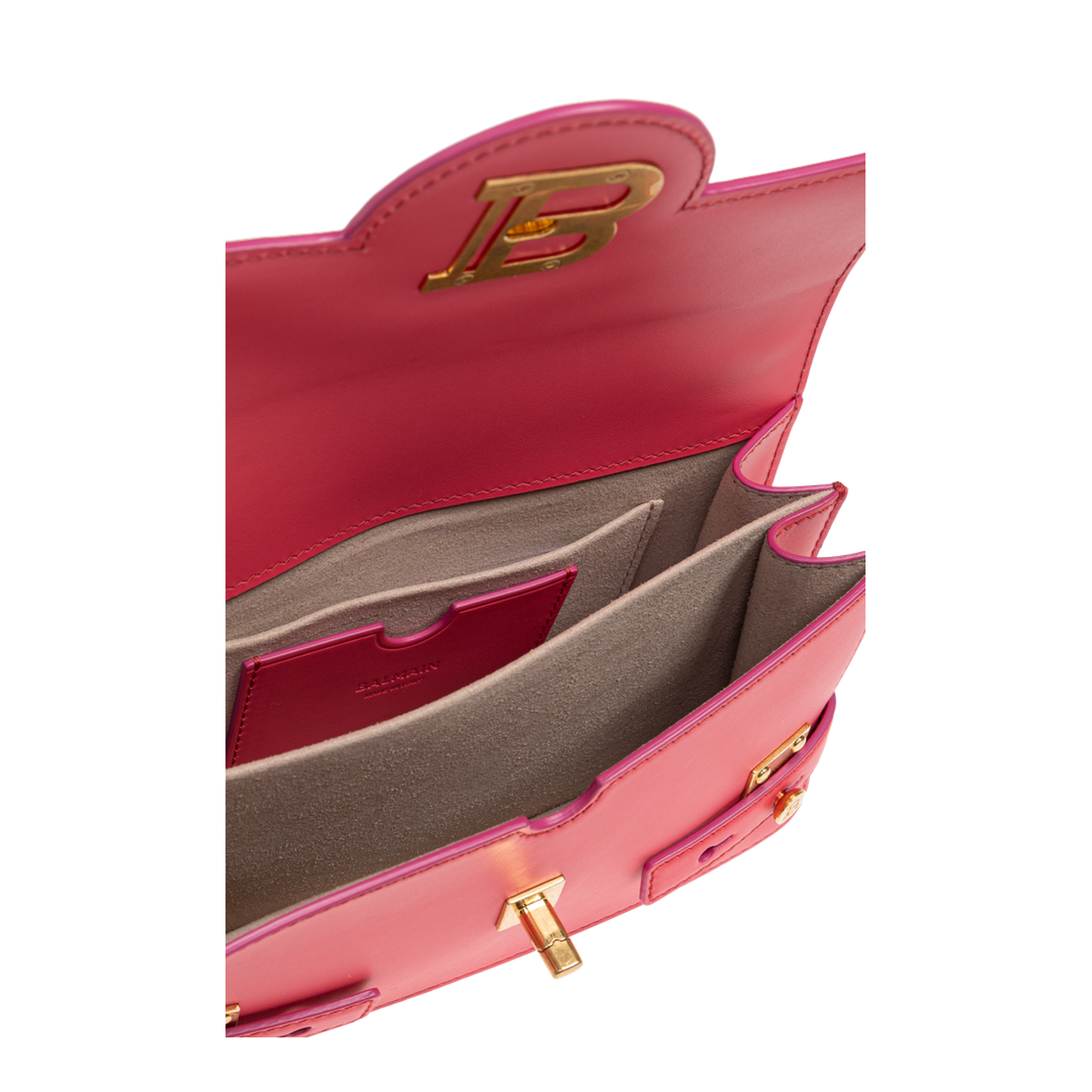 B-Buzz 24 Calfskin Top Handle Bag - Rose Fuchsia