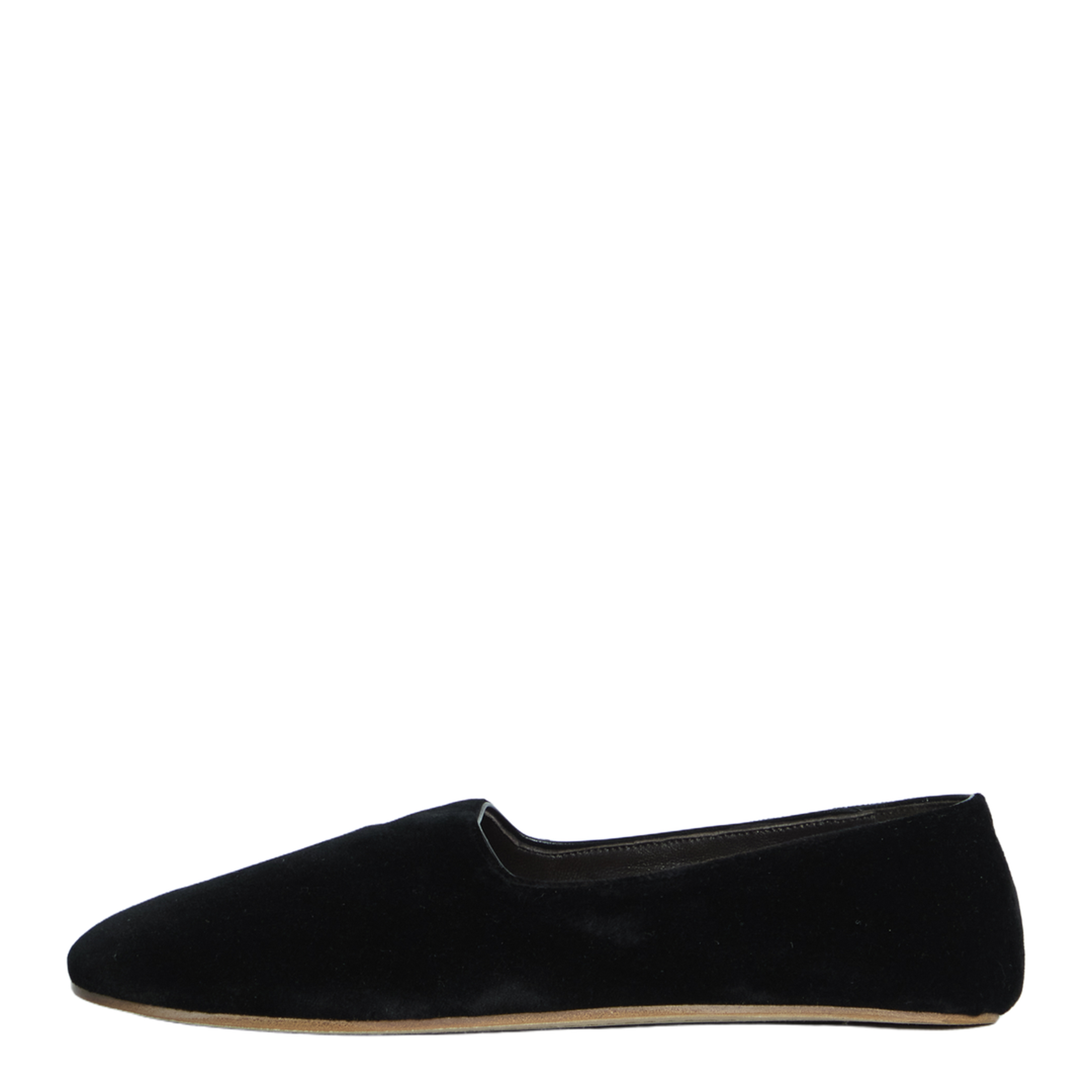 Ponti Velvet Slippers Black