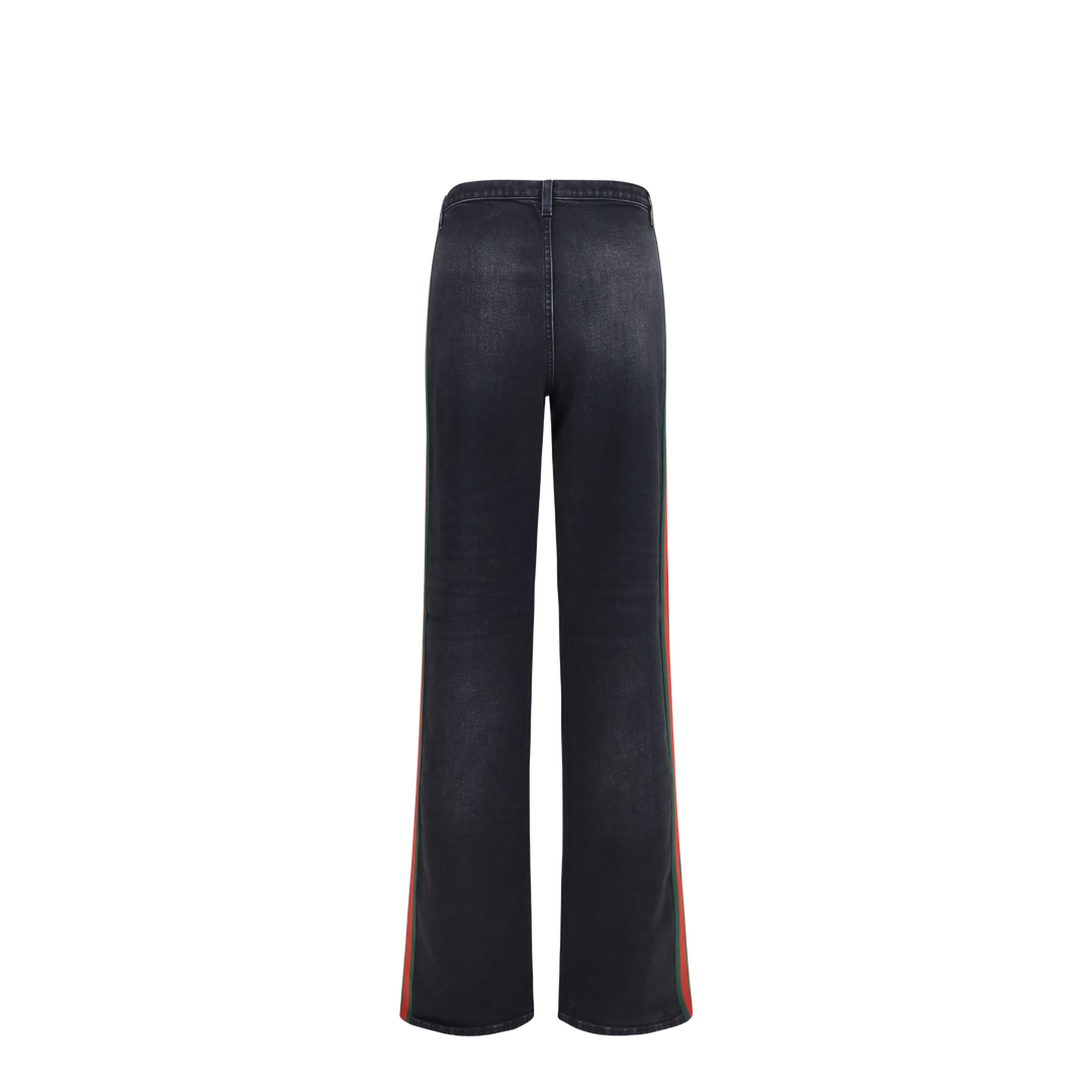 MAYFEYR - Gucci - Stretch Cotton Jeans With Web Stripe - 875834XDDIL