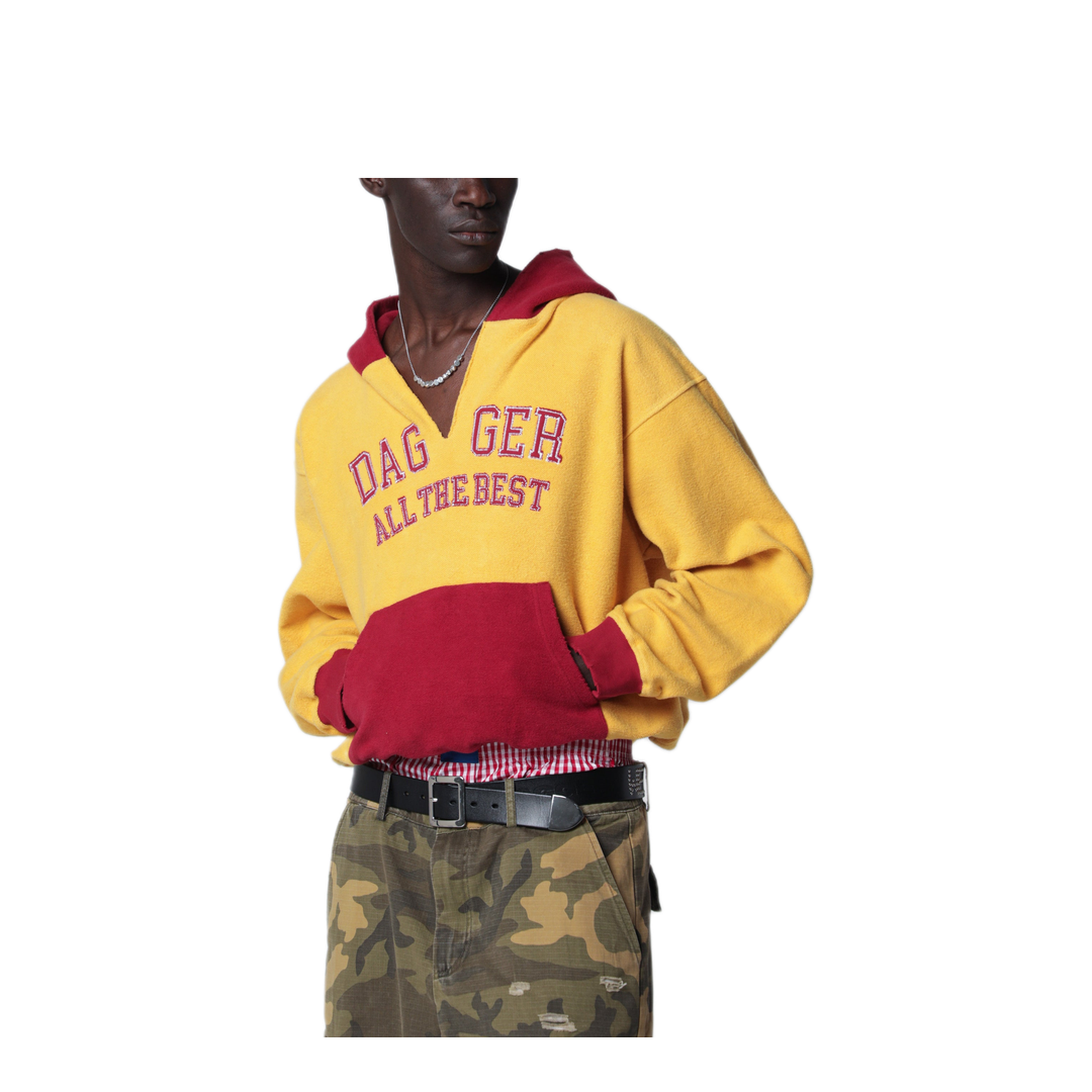 MAYFEYR - DAGGER - Hooded Terry Cloth Sweatshirt - 10010COVY