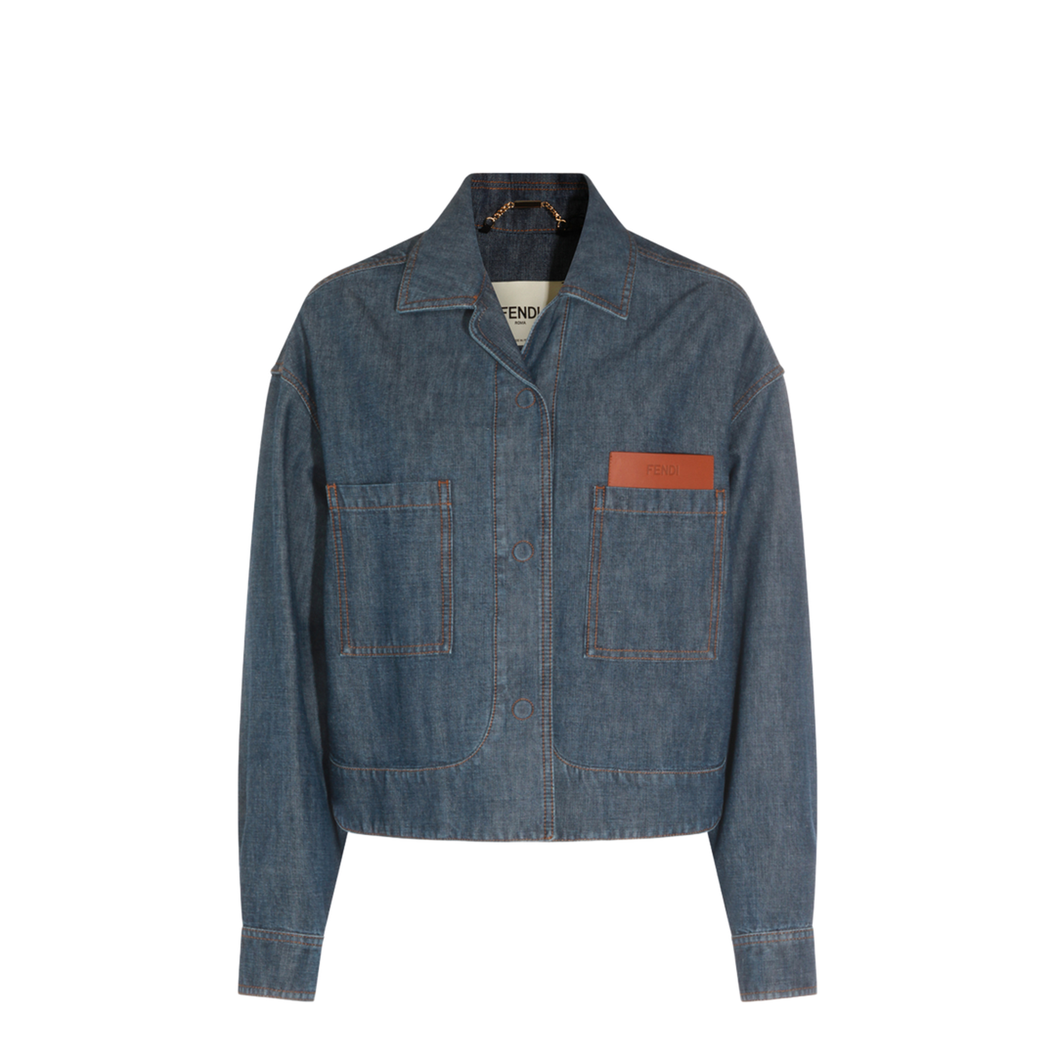 MAYFEYR - Fendi - Denim Blue Jacket - FLF861AW8HF0QB0