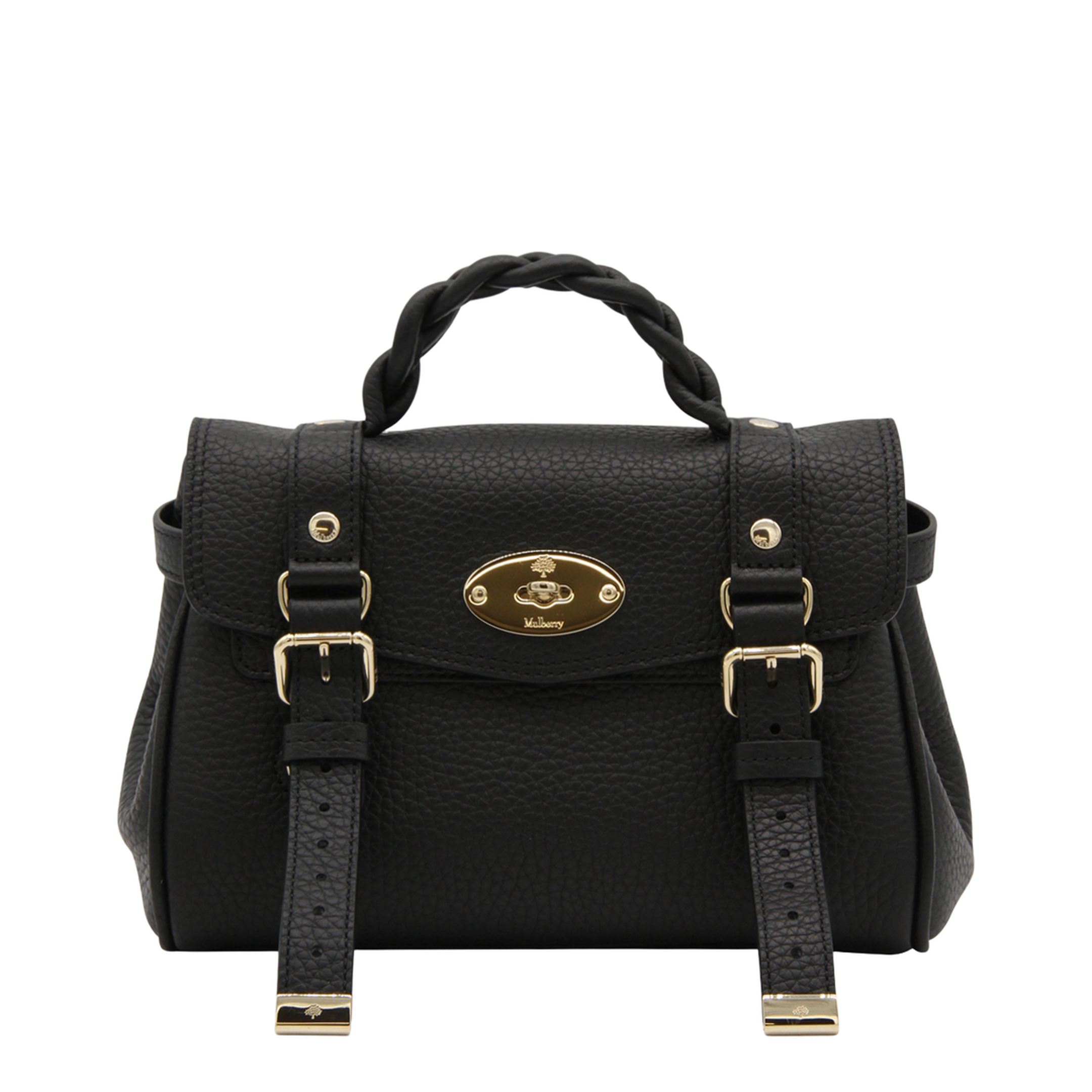 Alexa Mini Grainy Leather Bag
