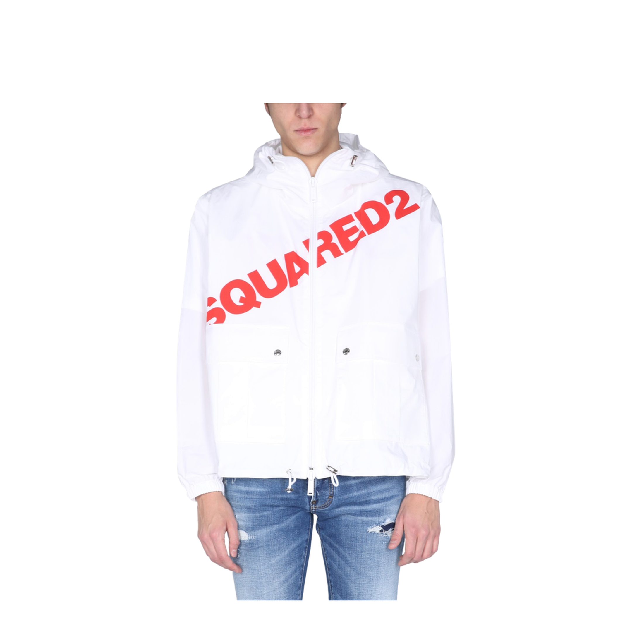 MAYFEYR - Dsquared2 - Jacket With Logo Print - S71AN0361S53730100