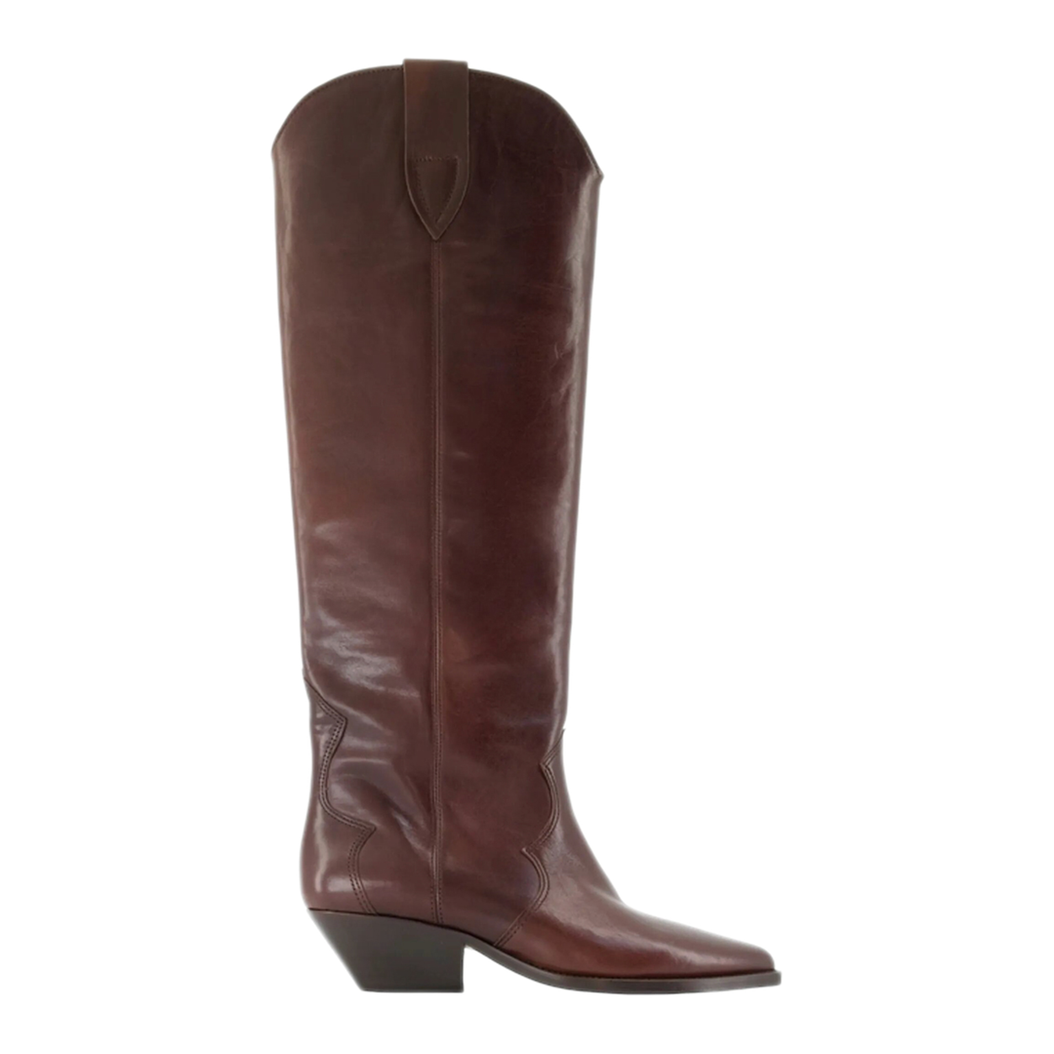 MAYFEYR - Isabel Marant - Denvee Leather High Boots - BT0001FAD3A33S