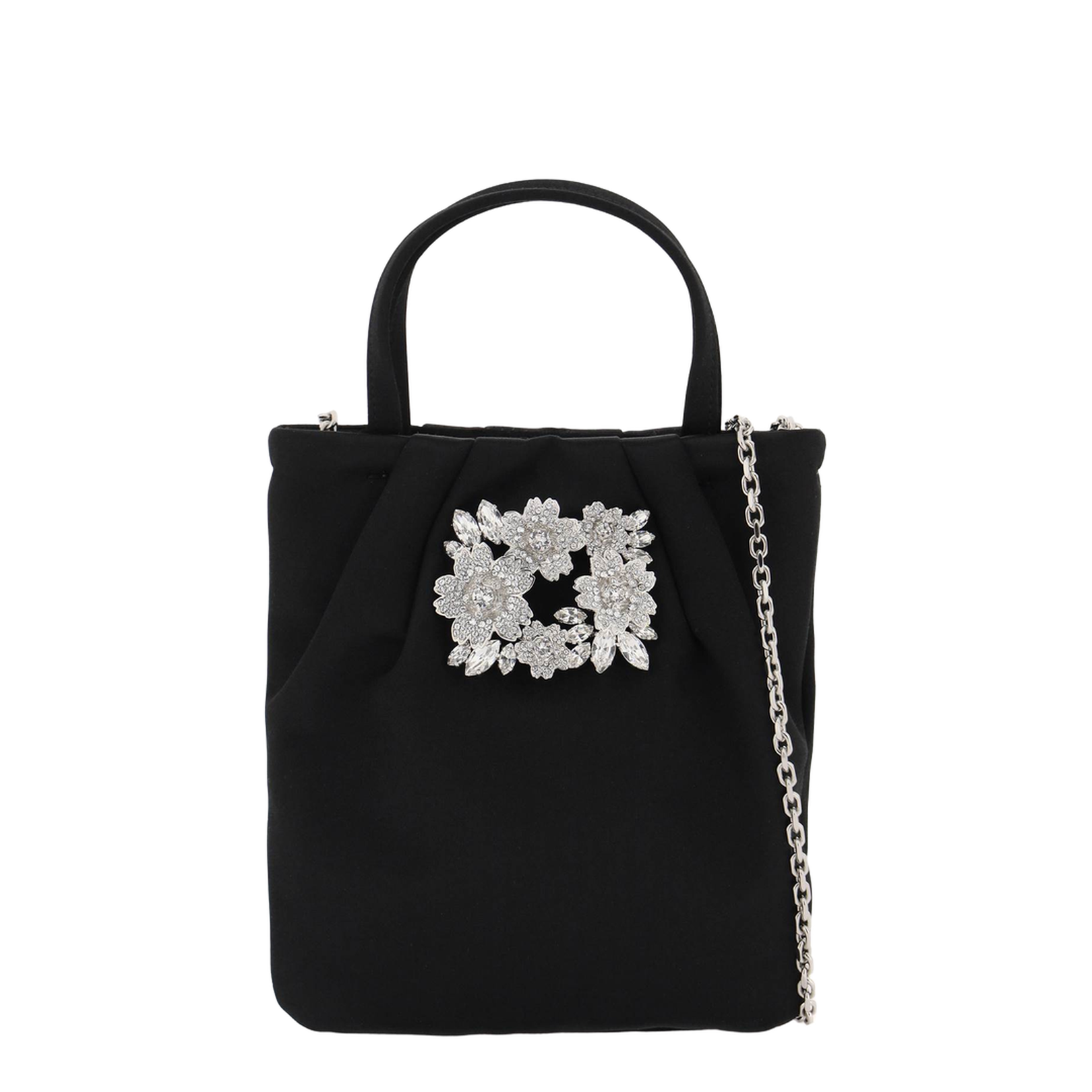 【エレガント】Roger Vivier Drape Pocket サテンマイクロバッグ Micro Drapé Pocket Bag – MAYFEYR
