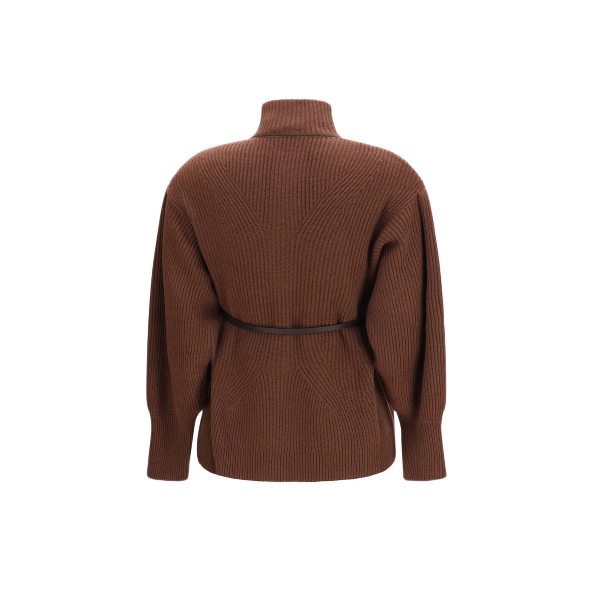 MAYFEYR - Brunello Cucinelli - High Neck Cardigan With Belt - M16750836C9199