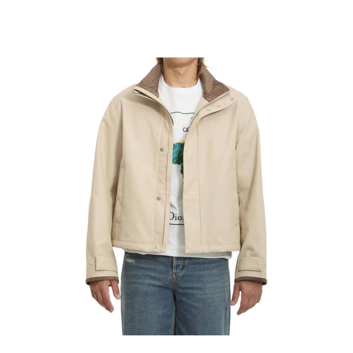 MAYFEYR - Dior - Beige Cotton Twill Jacket - 693C412A3126181